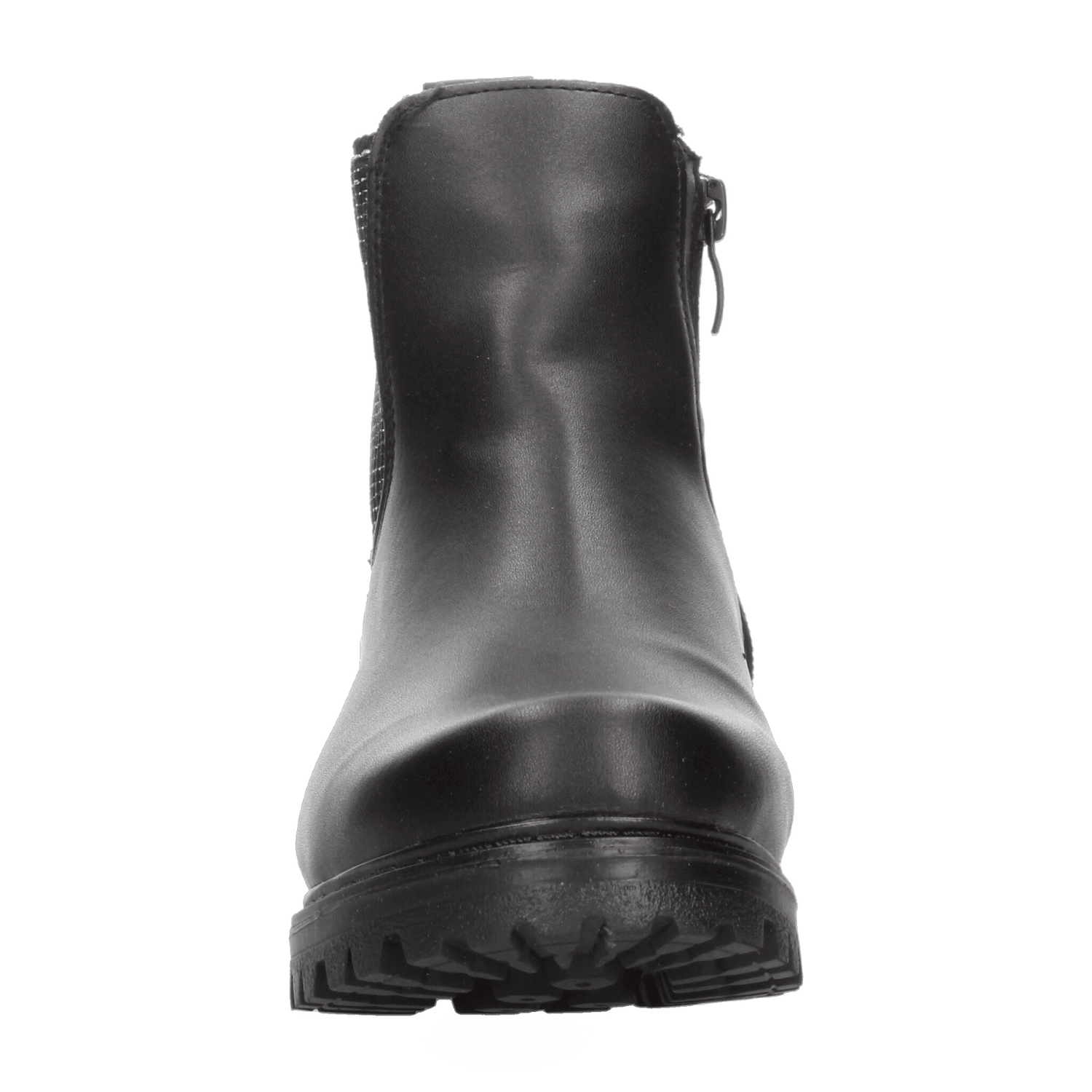 Bota Tropicana Niña Zipper Brillo Casual Negro Infantil T22-27 — imagen 6