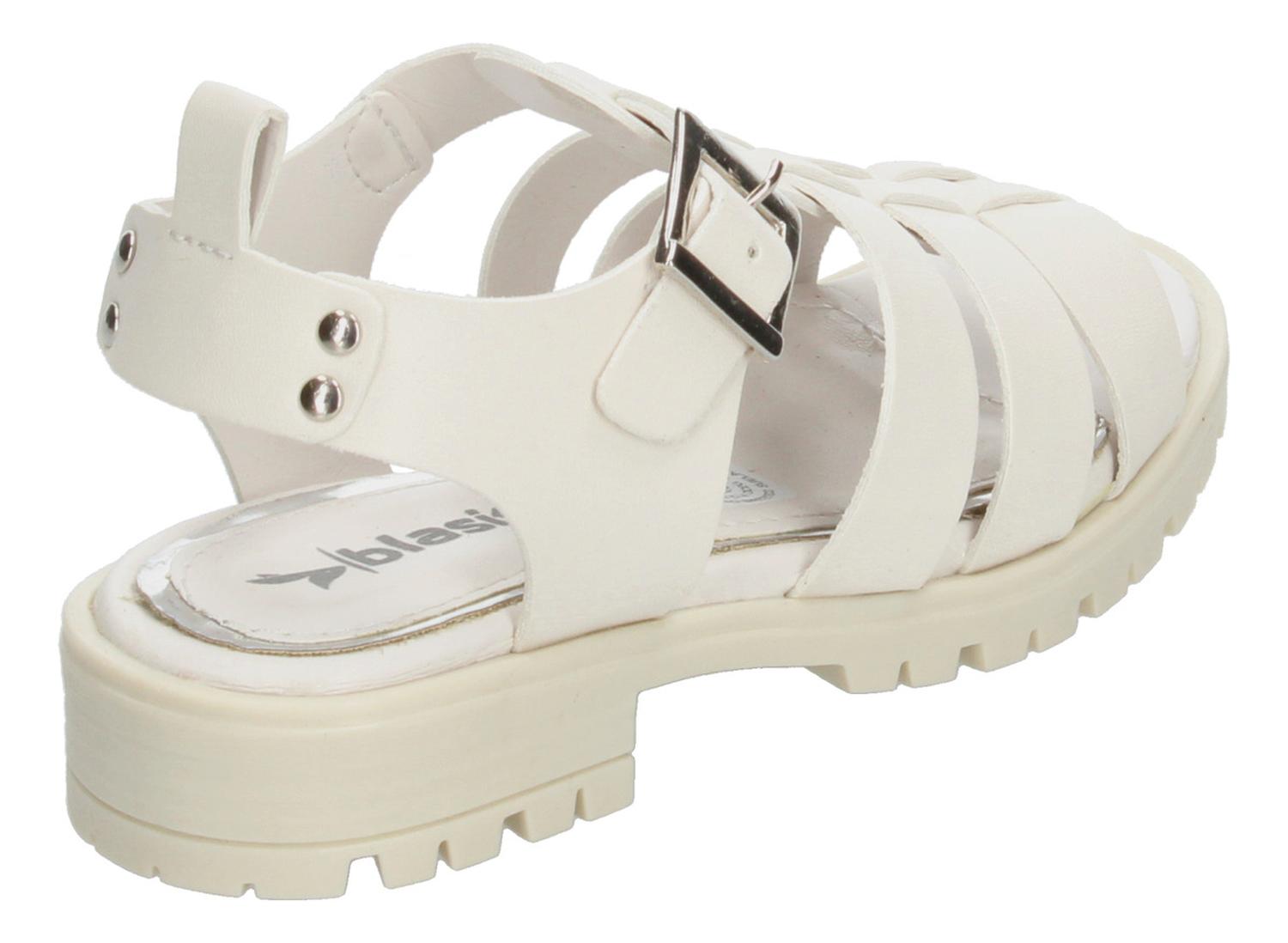 Sandalias Niña Blasito Blanco Casual Infantil T18-26 — imagen 6