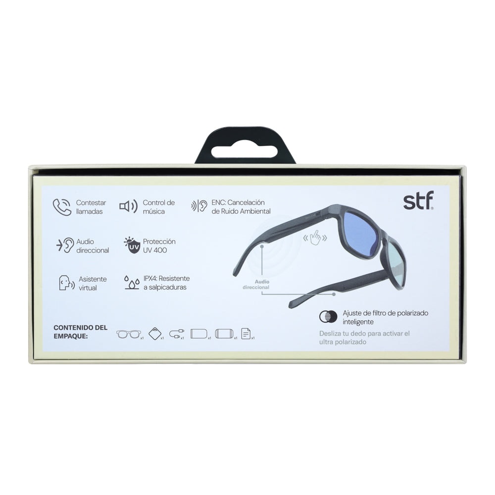 Lentes de Sol con Audio Lennz Plus Audio Glasses STF 5Hrs Uso Protección UV400 — imagen 17