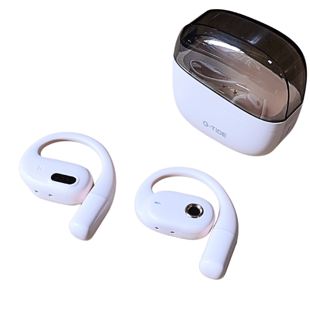 Audífonos Anticaídas G-tide OWS 8 Rosa. Bluetooth 5.4, Cancelación de Ruido y Sonido Hi-Fi — imagen 2