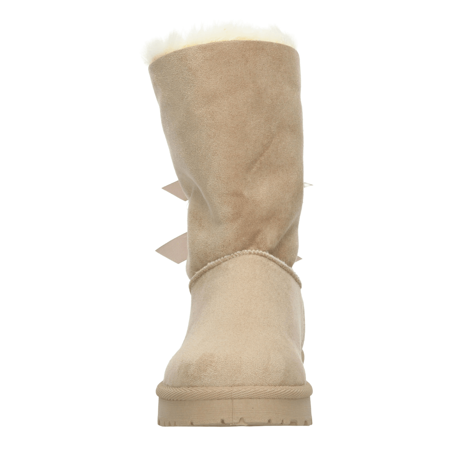 Bota Berlin Dama Beige Casual Peluche Cómodo Mujer — imagen 6