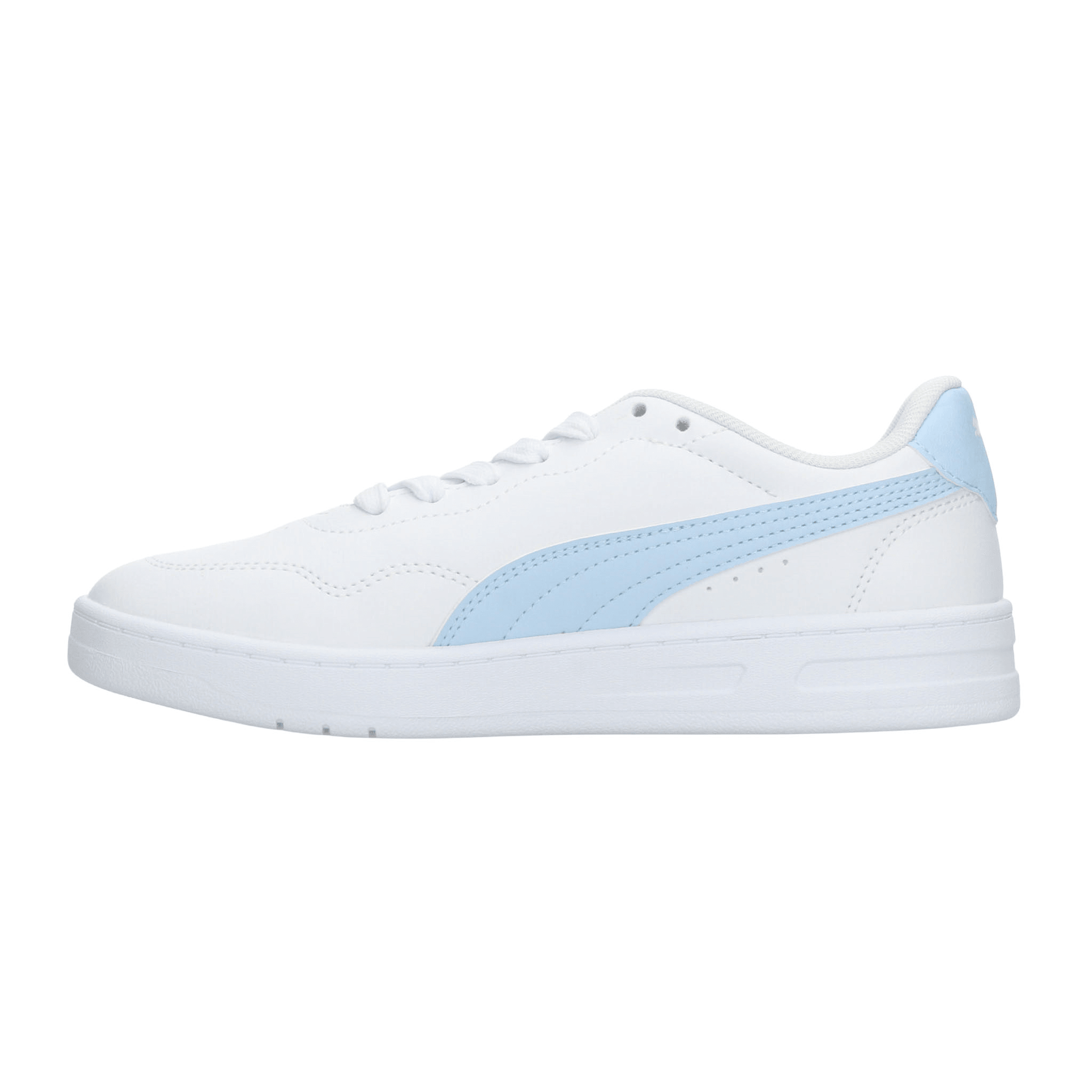 Tenis Puma Court Lally Dama Casual Cintas Blanco Mujer — imagen 14