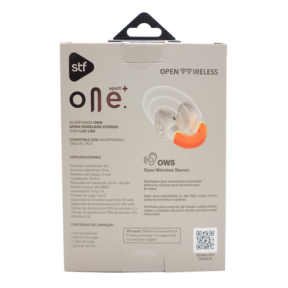 Audífonos inalámbricos OWS STF Sport One Plus: 30 hrs uso, protección IPX5 — imagen 14