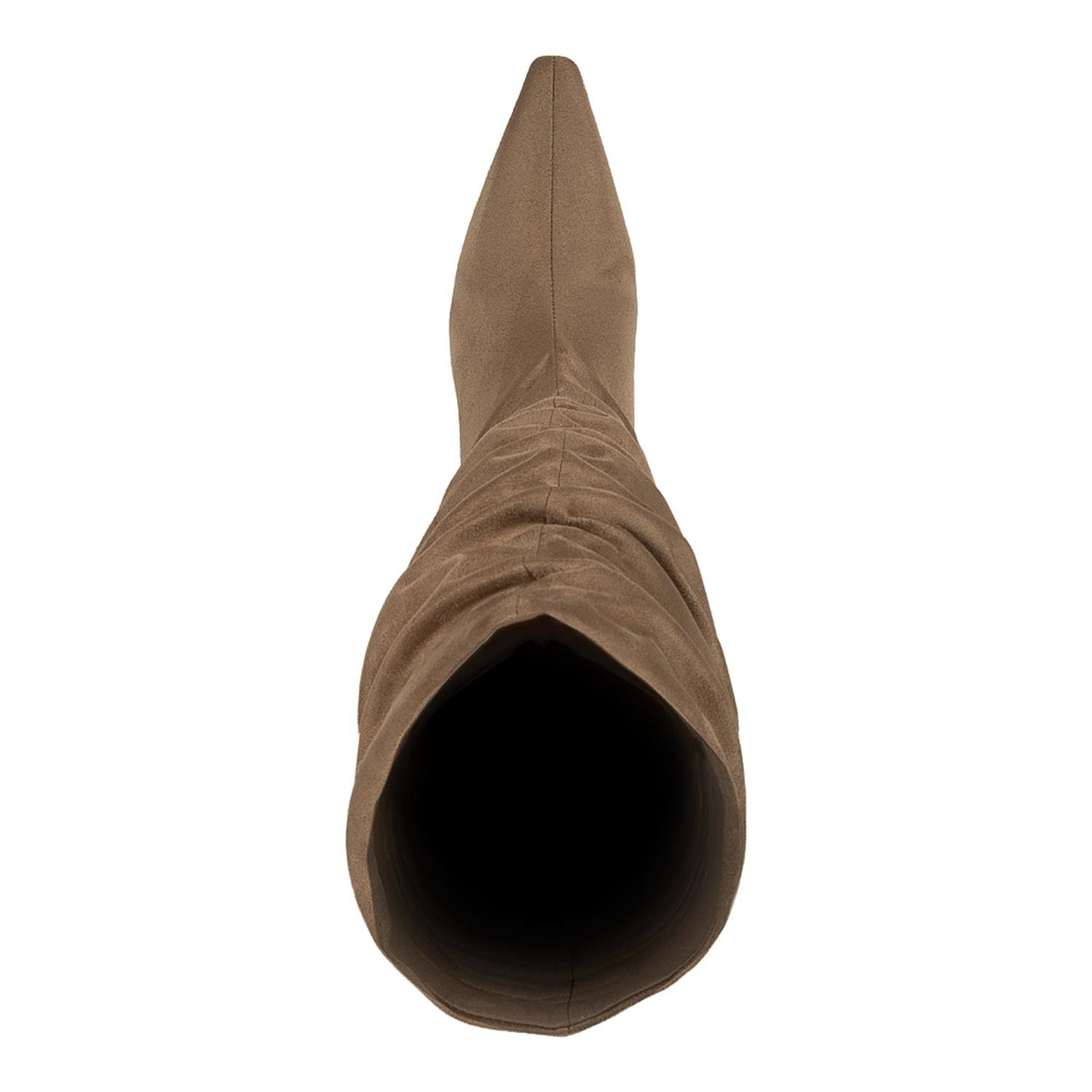 BOTA DAMA BELINDA PEREGRIN VESTIR ARRUGA TACON 7Cm 1313019 — imagen 3