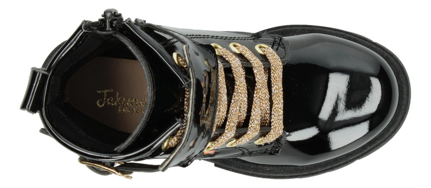 Botín Niña Jakuna Negro Casual Infantil T15-18 — imagen 9