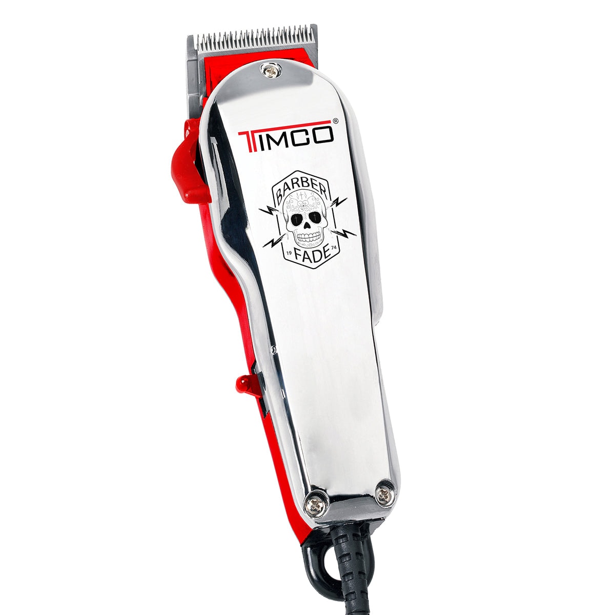 Maquina de Corte Cabello Barba Eléctrica Uso Profesional Clipper Motor Magnetico Peines Guia de Aumento Timco HC-222 — imagen 3