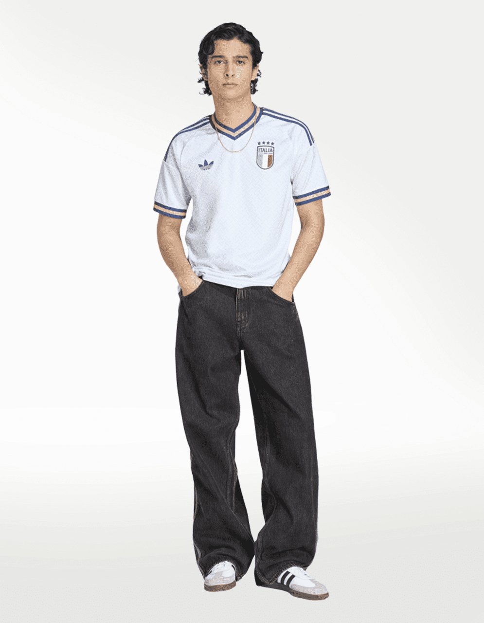 Jersey Adidas Jersey Visitante Italia 26 Multicolor - Hombre — imagen 6