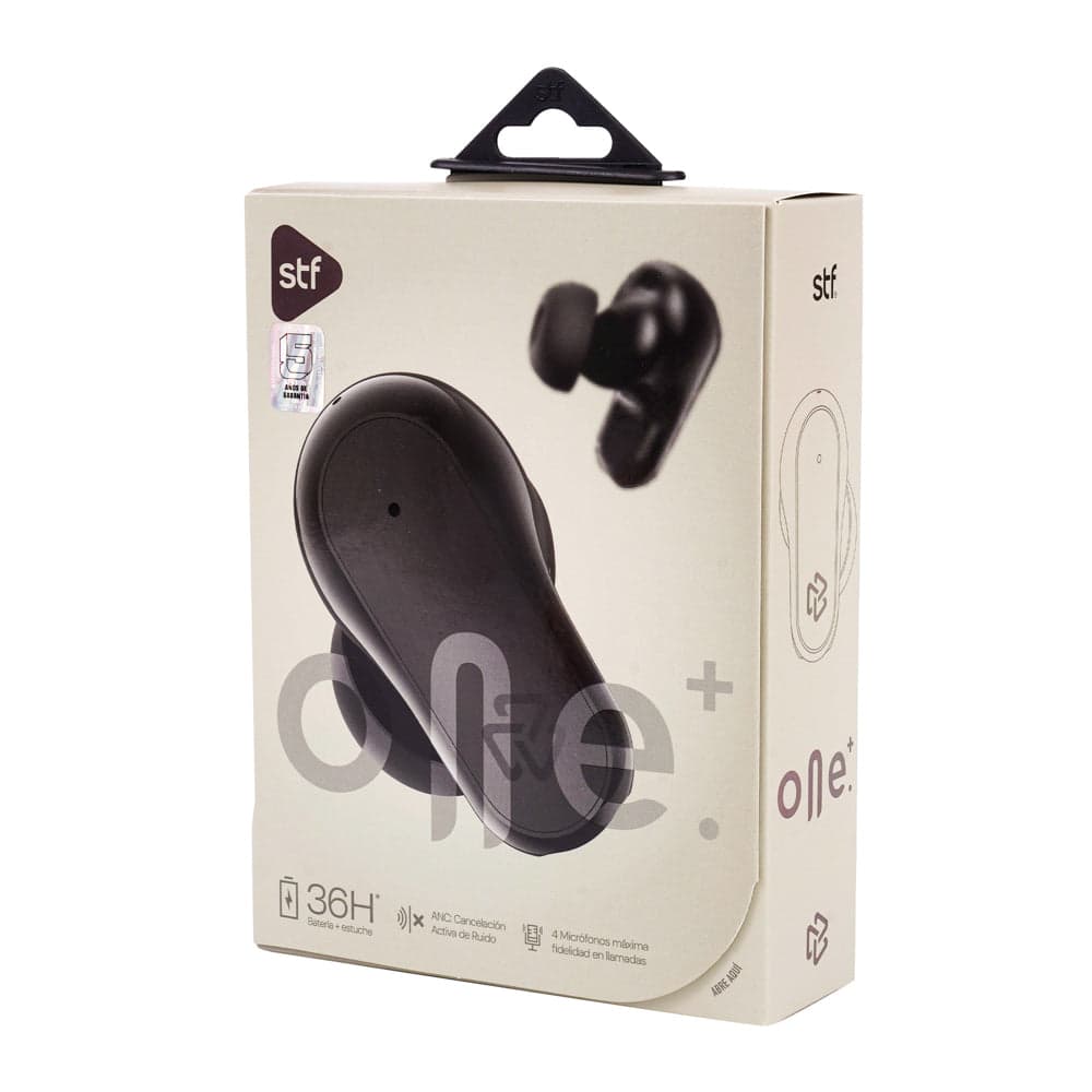 Audífonos Inalámbricos Tws One Plus STF 36hrs Uso ANC/ENC 4 Microfonos Proteccion IPX4 Negro — image 11