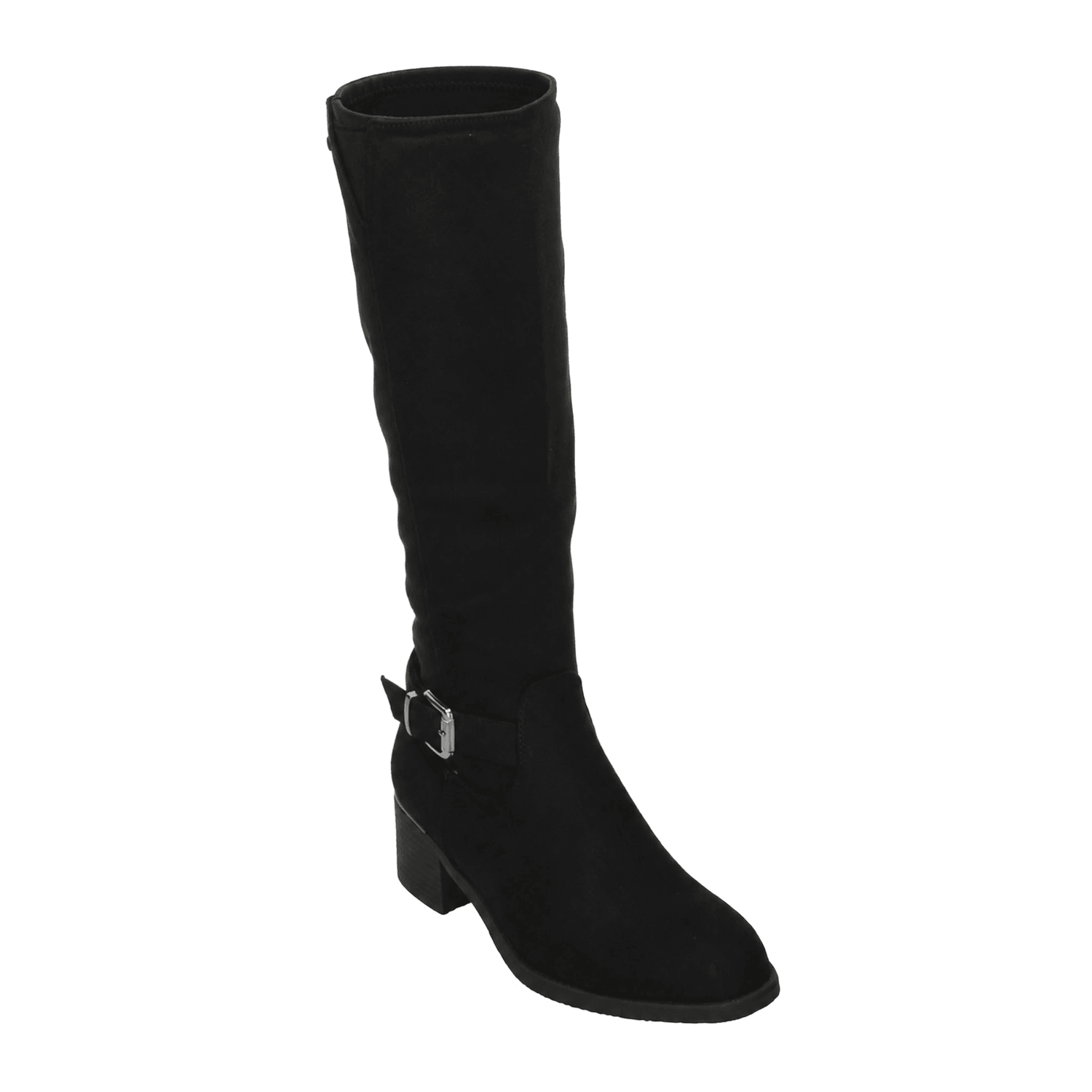 Bota Perugia Dama Negro Casual Larga Tacón Cierre Mujer — imagen 5