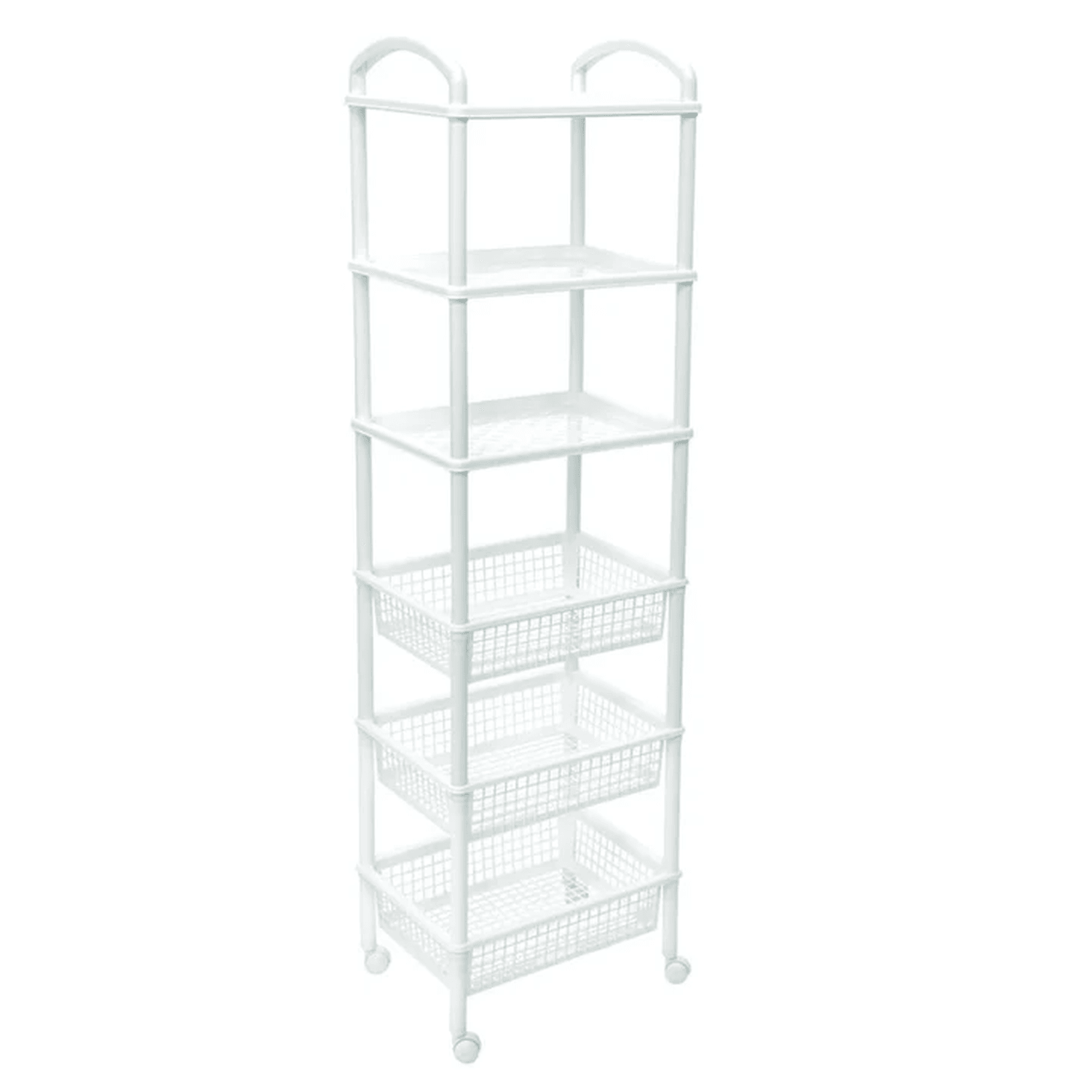 MUEBLE ORGANIZADOR CON 3 CESTAS Y 3 CHAROLAS — imagen 4