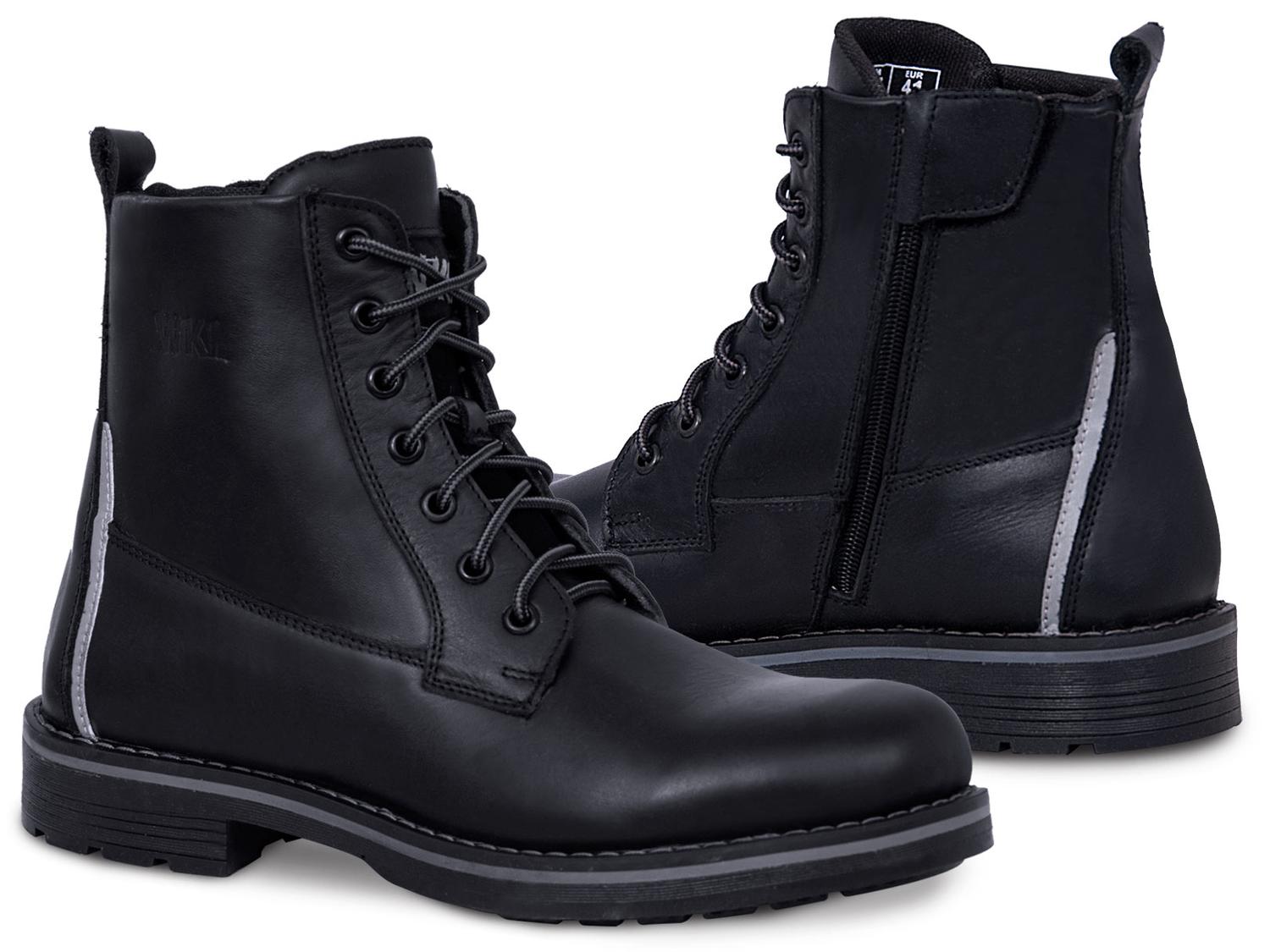 Bota Hombre Moto Biker Casual Workland 89505 Negro Cloud — imagen 2
