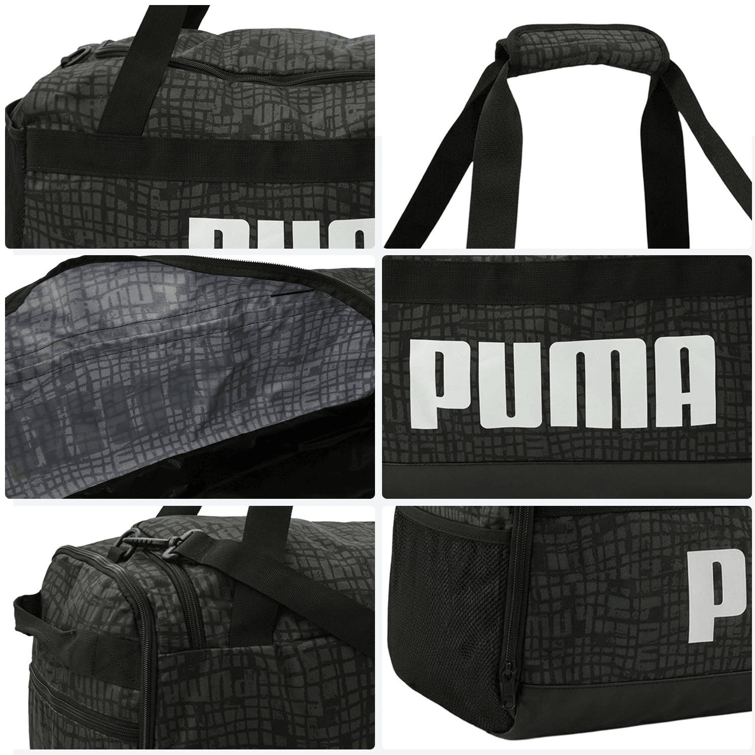 Bolsa Deportiva Puma Challenger Negra Gym Viaje Unisex 60L — imagen 7