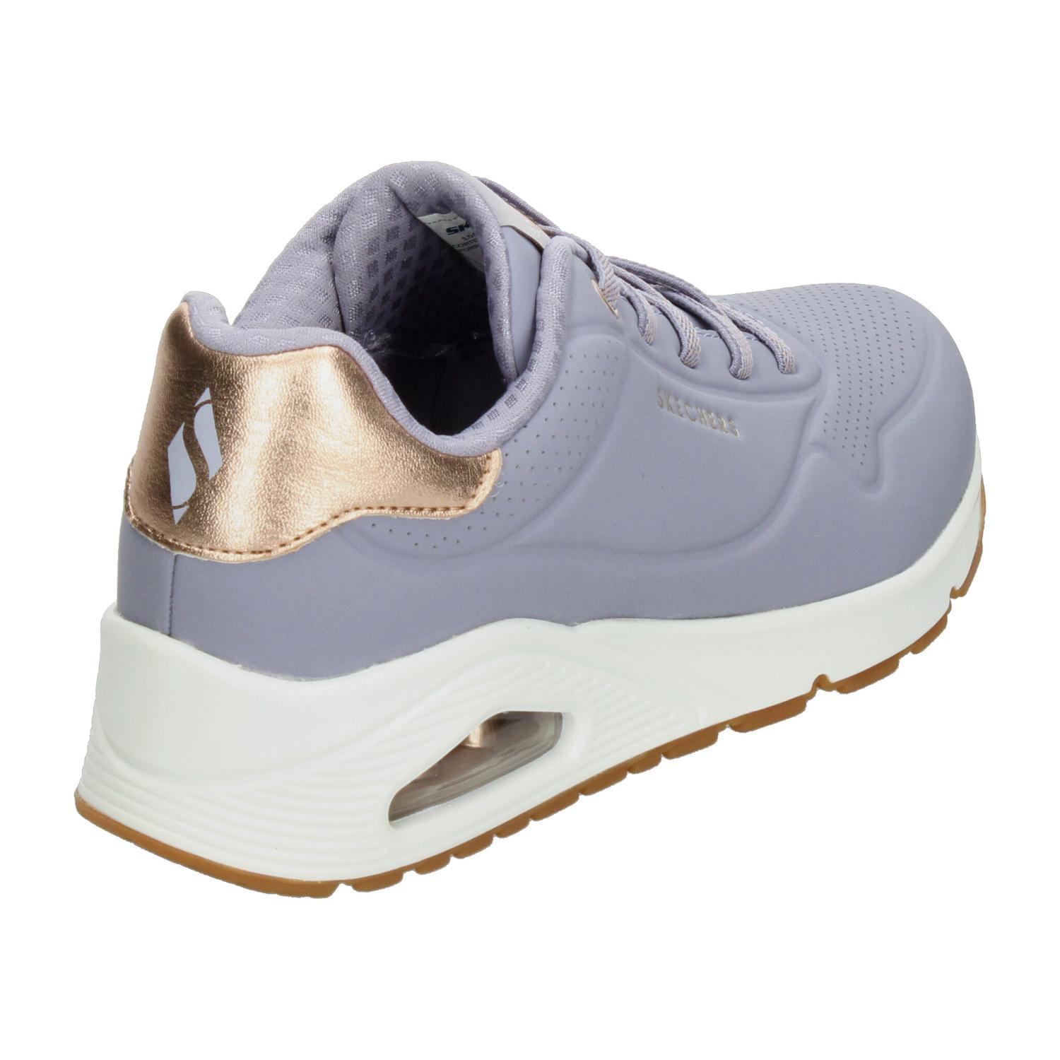 Tenis Skechers Dama Lila Casual Para Mujer — imagen 4