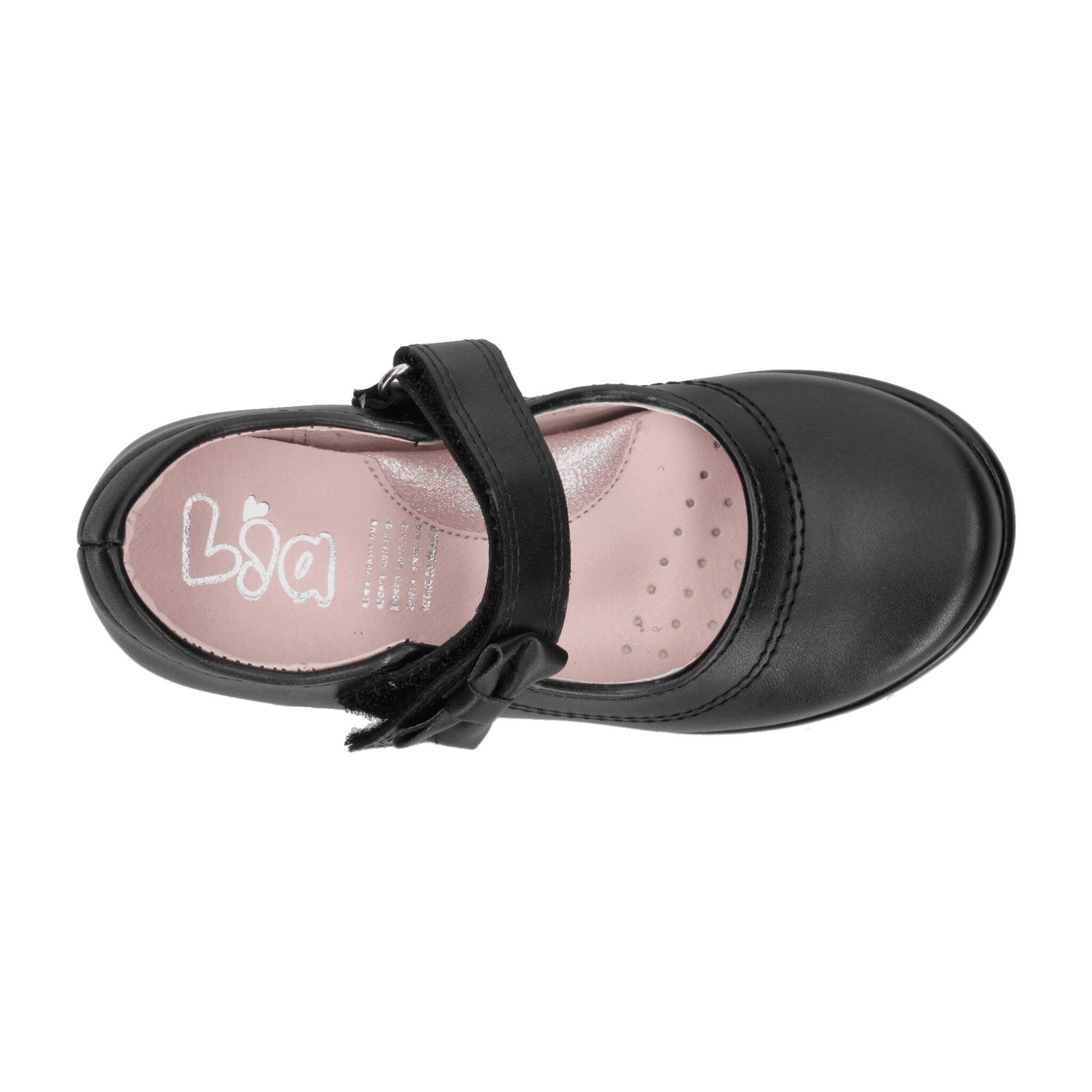 Zapato Lia Niña Escolar Colegio Cómodo Casual Negro Infantil T15-18 — imagen 8