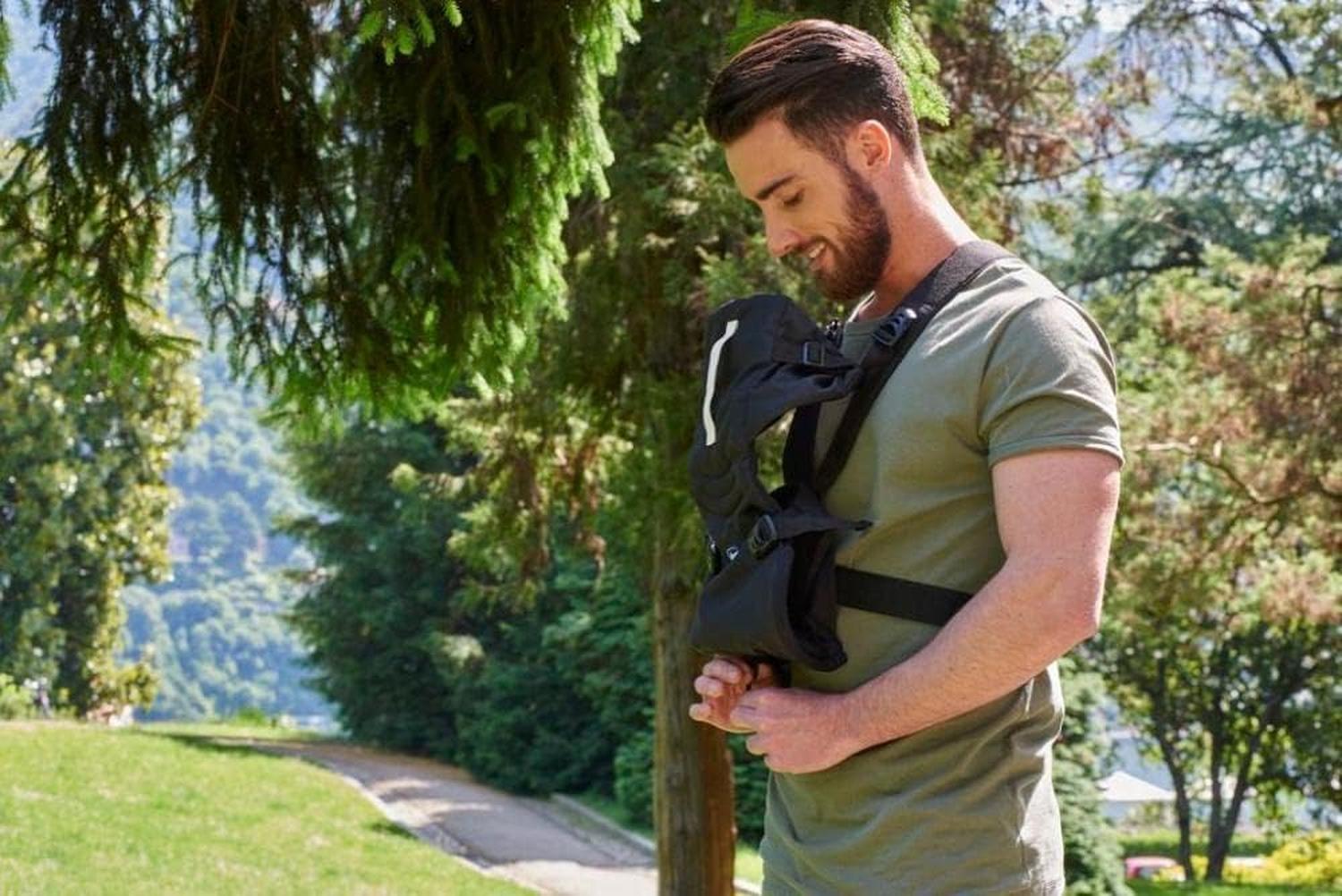 Chicco Canguro Easyfit Black Night, Color Negro — imagen 4