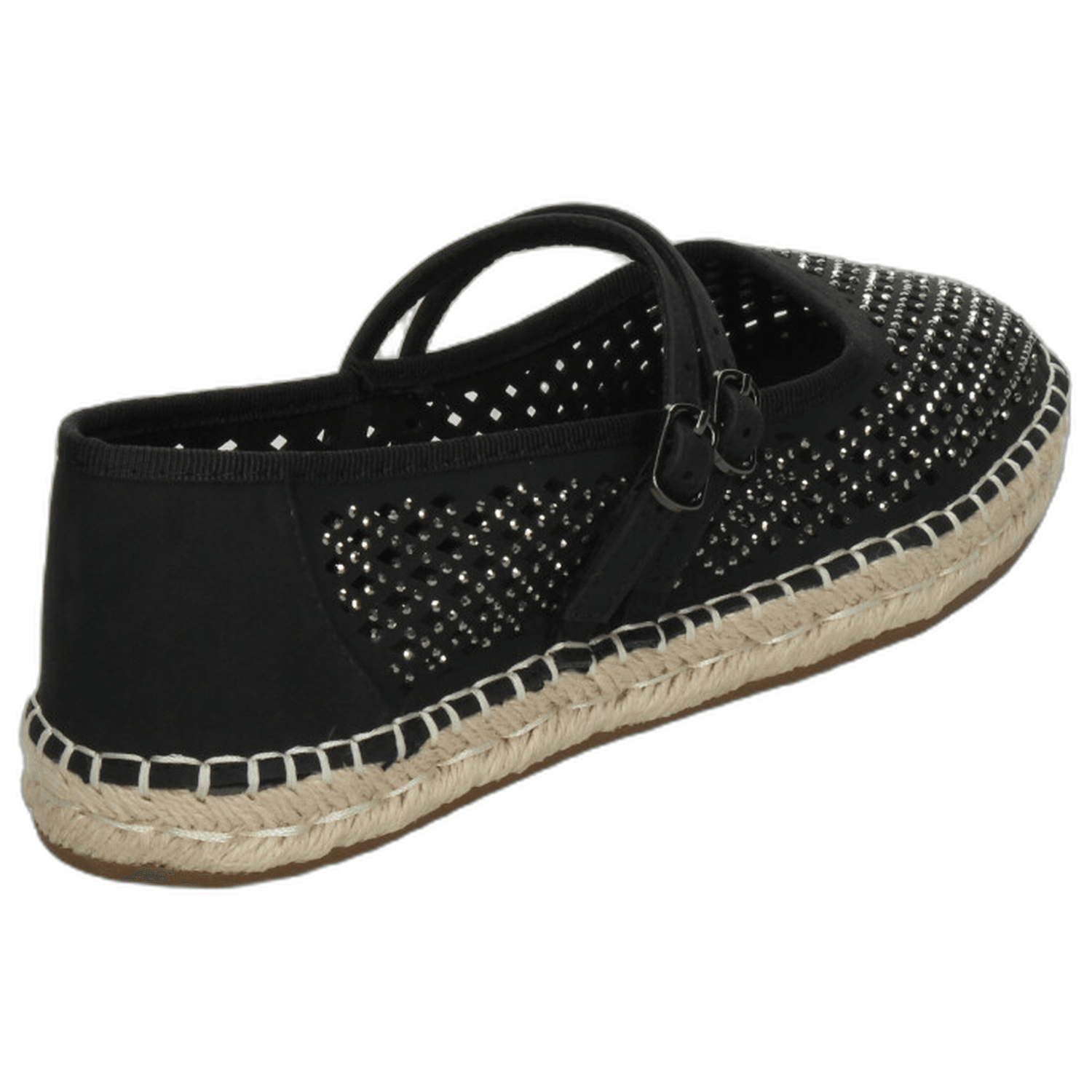 Alpargatas Dama Efe Negro Casual Mujer — imagen 4