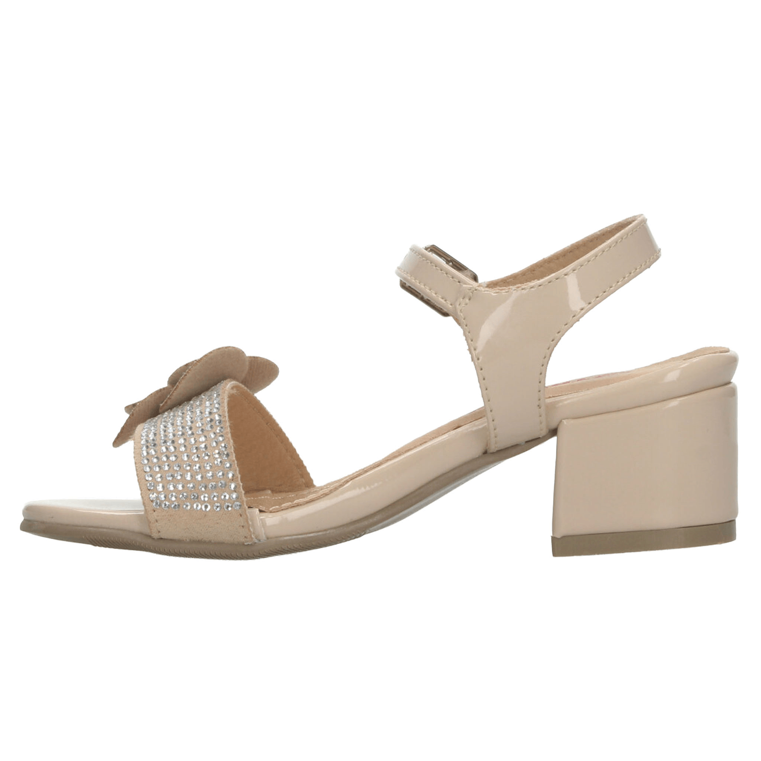 Sandalia Tropicana Niña Fiesta Tacón Beige Infantil T18-22 — imagen 5