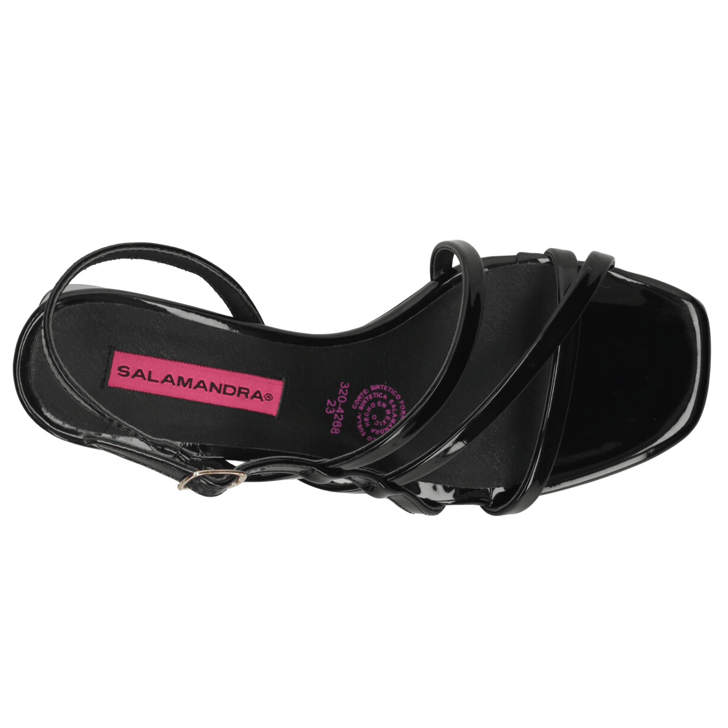 Sandalias Salamandra Dama Casual Negro Mujer — imagen 8