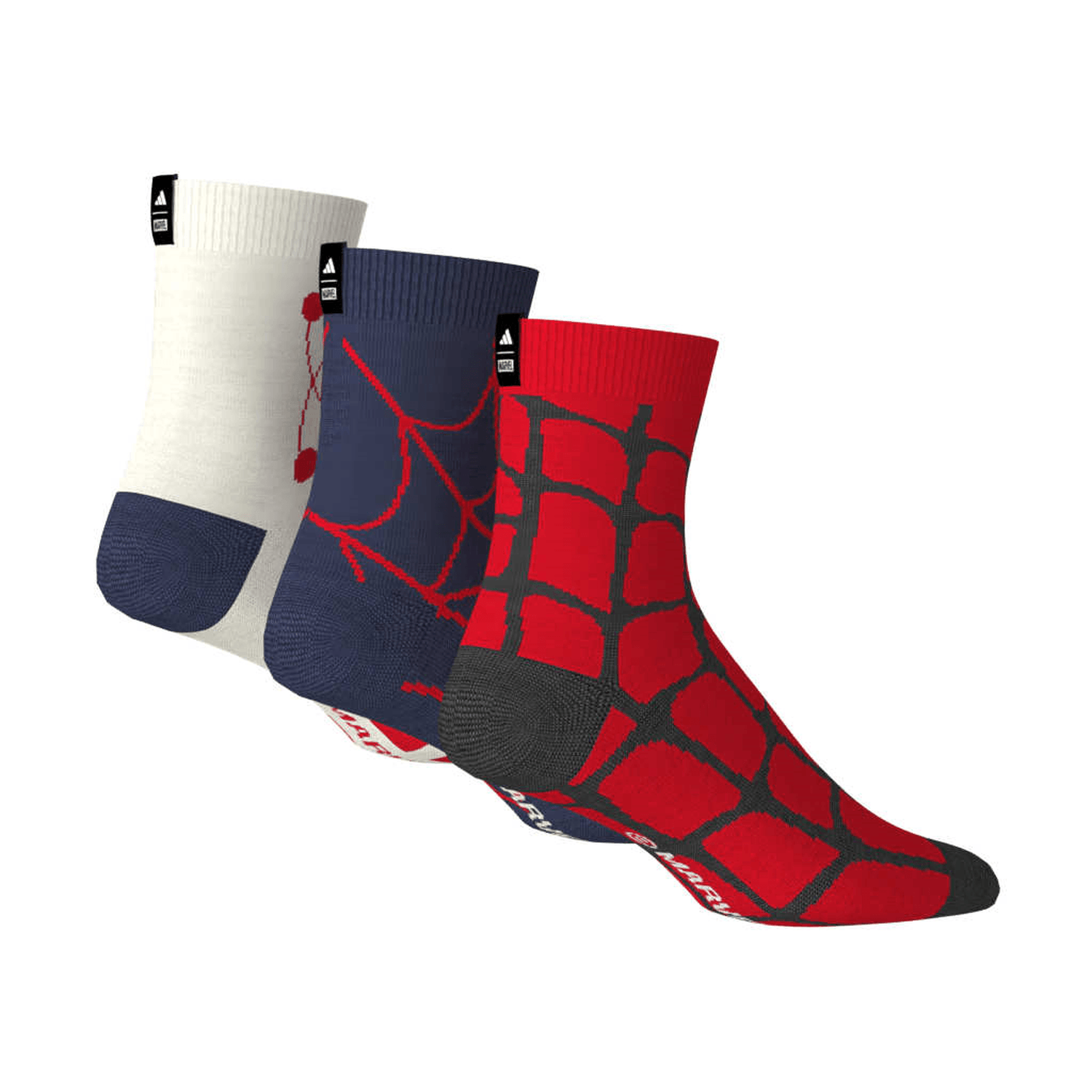 Calcetines Niño Adidas Spider-Man Multicolor 3 Pares Infantil TS — imagen 7