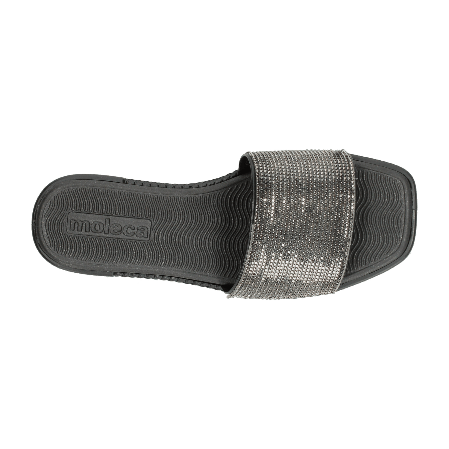 Sandalias Dama Moleca Negro Casual Mujer — imagen 9