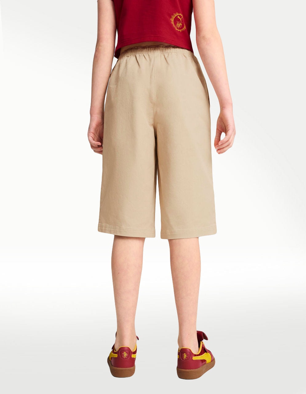 Short Puma X Harry Potter Relaxed Beige - Niño — imagen 3