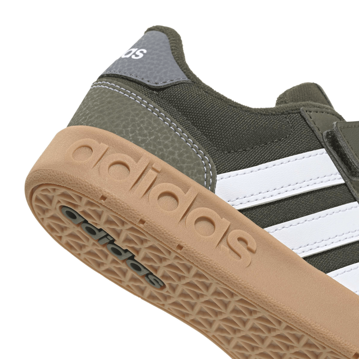 Tenis Adidas BreakBase Niño Casual Verde Infantil T16-22 — imagen 6