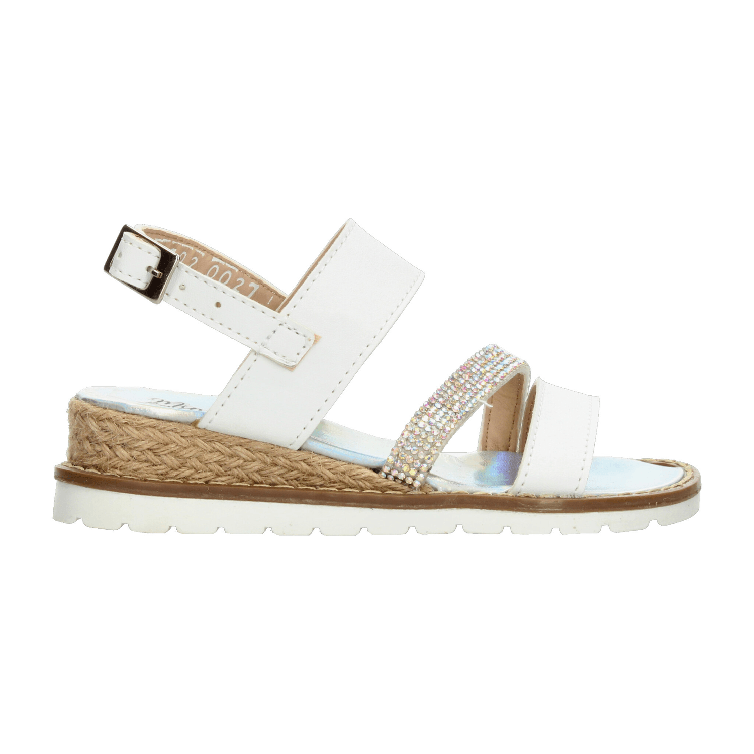 Sandalias Minipapos Niña Casual Blanca Infantil T18-22 — imagen 1