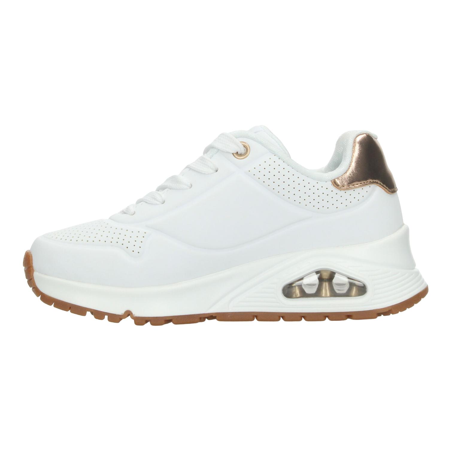Tenis Skechers Uno Niña Casual Blanco Infantil T17-22 — imagen 5