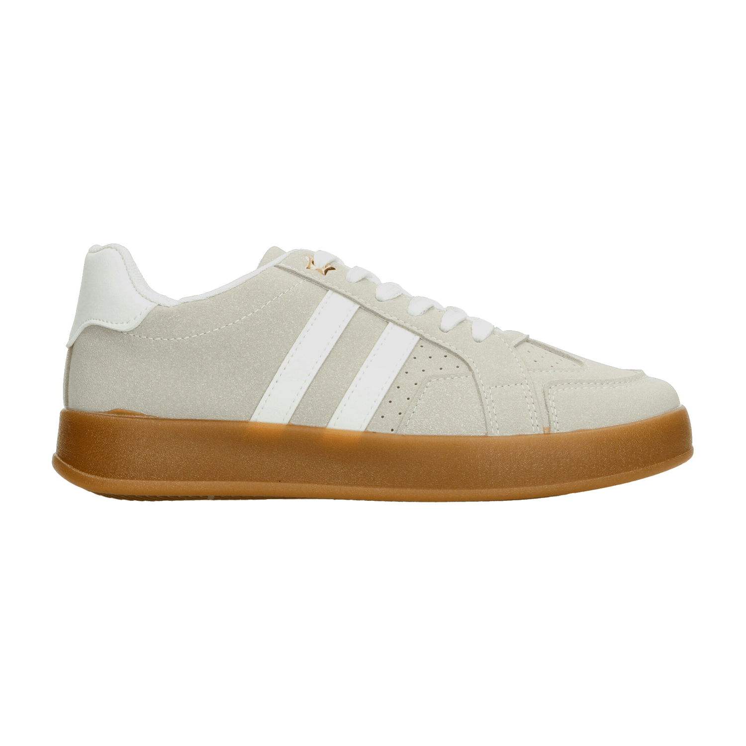 Tenis Berlín Dama Casual Deportivo Cintas Ajustables Cómodo Gris Mujer — imagen 1