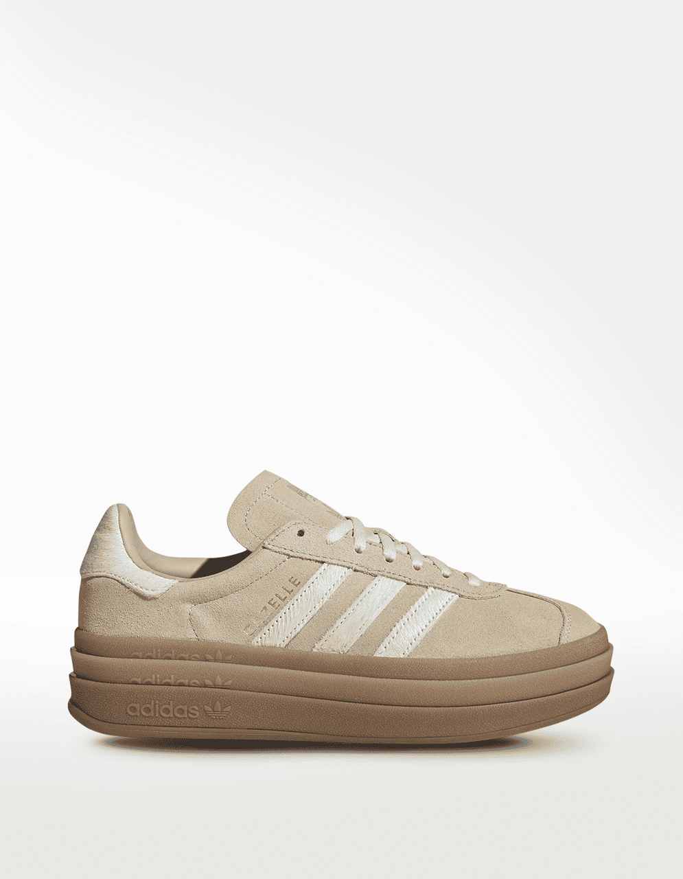 Tenis Adidas Gazelle Bold Beige - Mujer — imagen 2