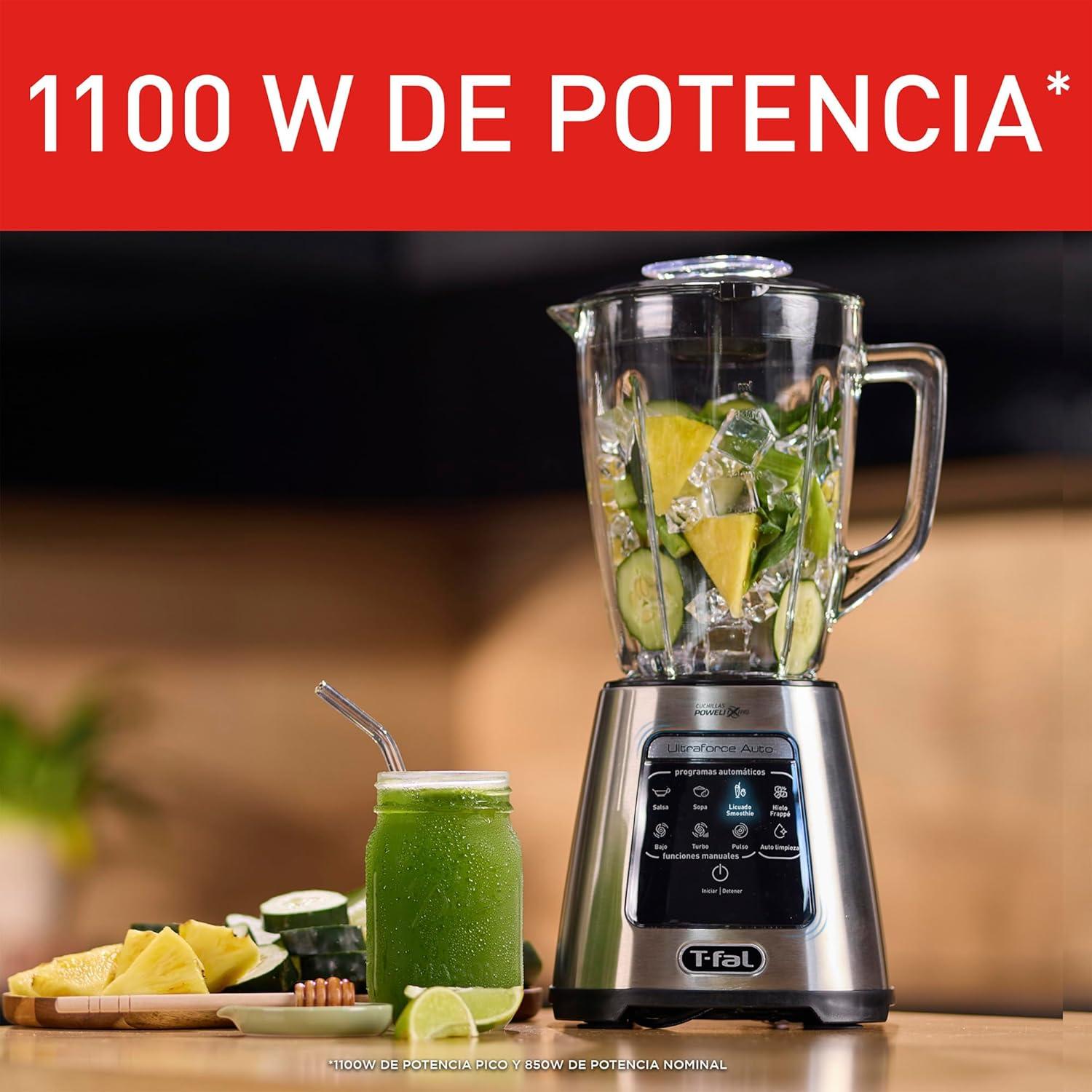Licuadora T-fal UltraForce 2.2L 8 Vel 4 programas Automáticos — imagen 3