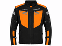 Chamarra moto hombre biker impermeable proteccion WKL 85-NNA