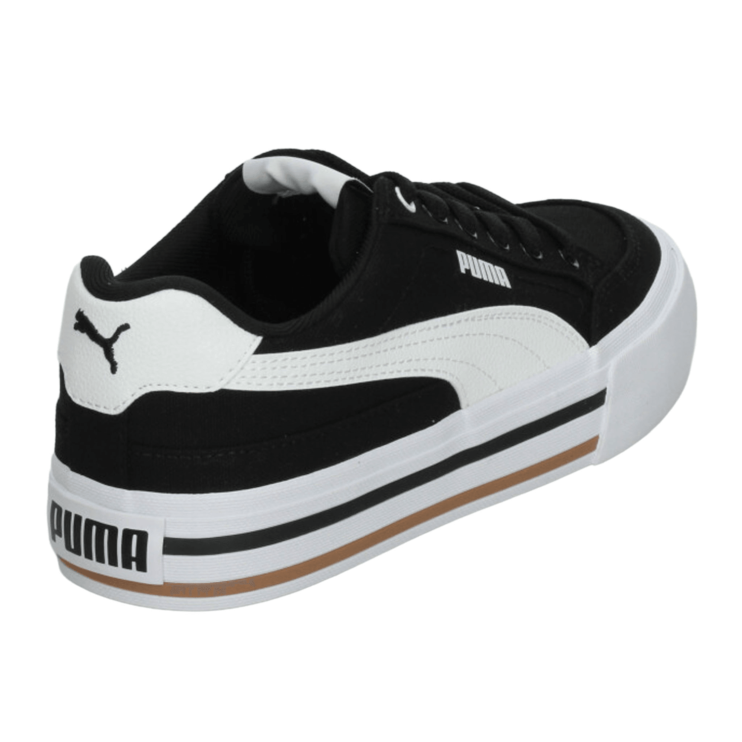 Tenis Dama Puma Court Classic Negro Casual Mujer — imagen 4