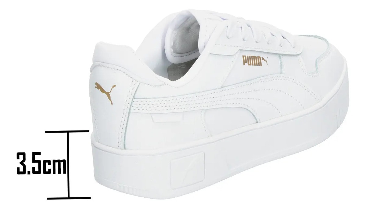 Tenis Puma Carina Street Dama Plataforma Blanco Mujer — imagen 11
