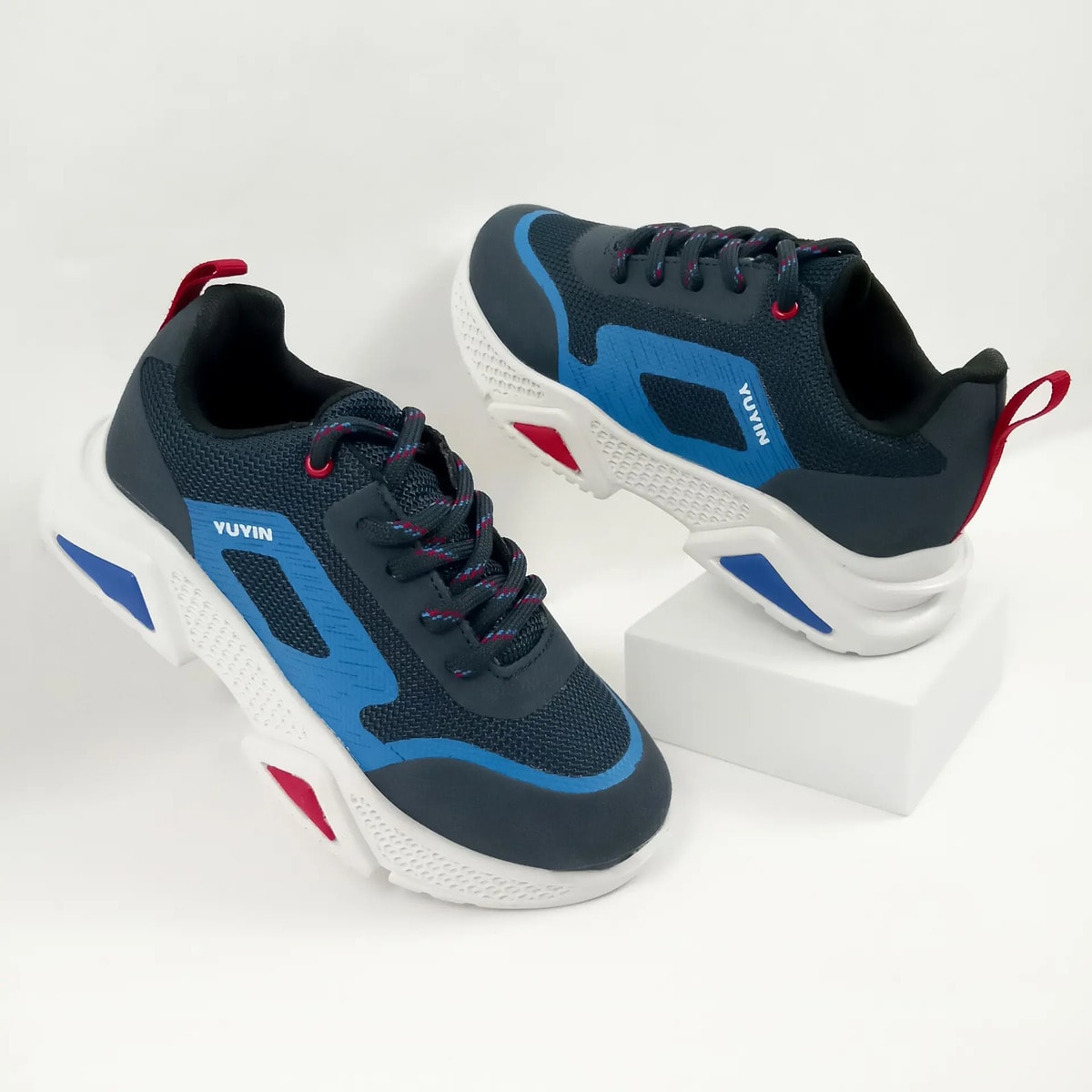Tenis Yuyin Niño Casual Azul Infantil T18- 26 — imagen 16
