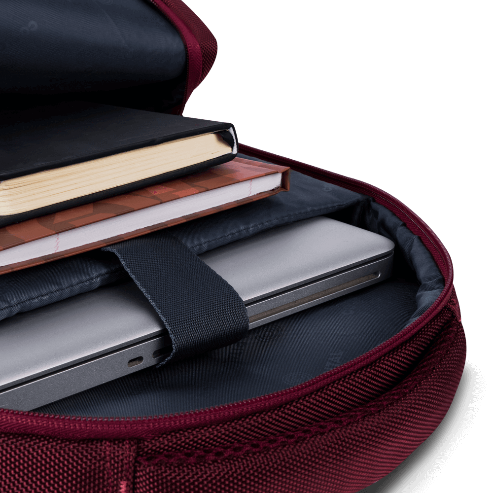 Mochila para laptop CoolCapital Zilker 15.6" pulgadas Vino — imagen 8