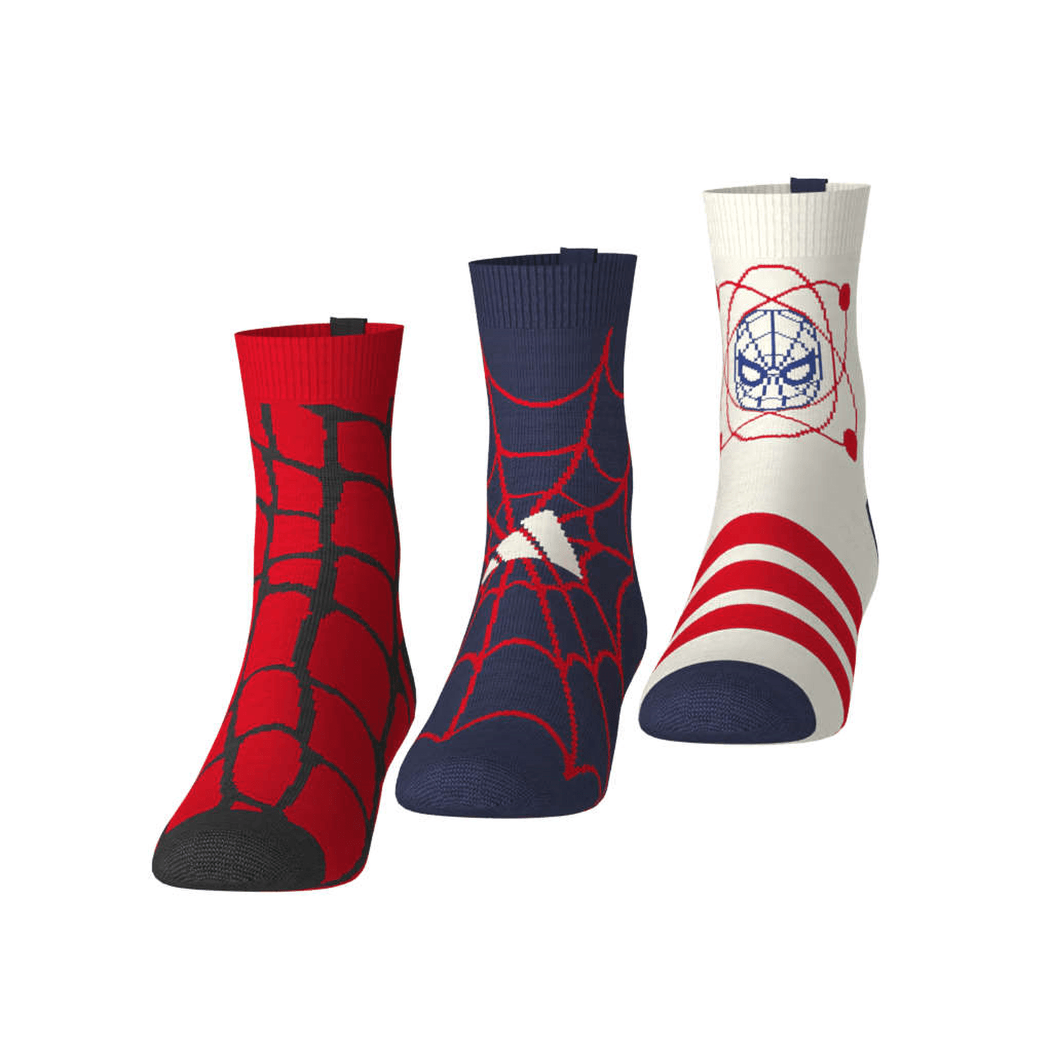 Calcetines Niño Adidas Spider-Man Multicolor 3 Pares Infantil TS — imagen 11