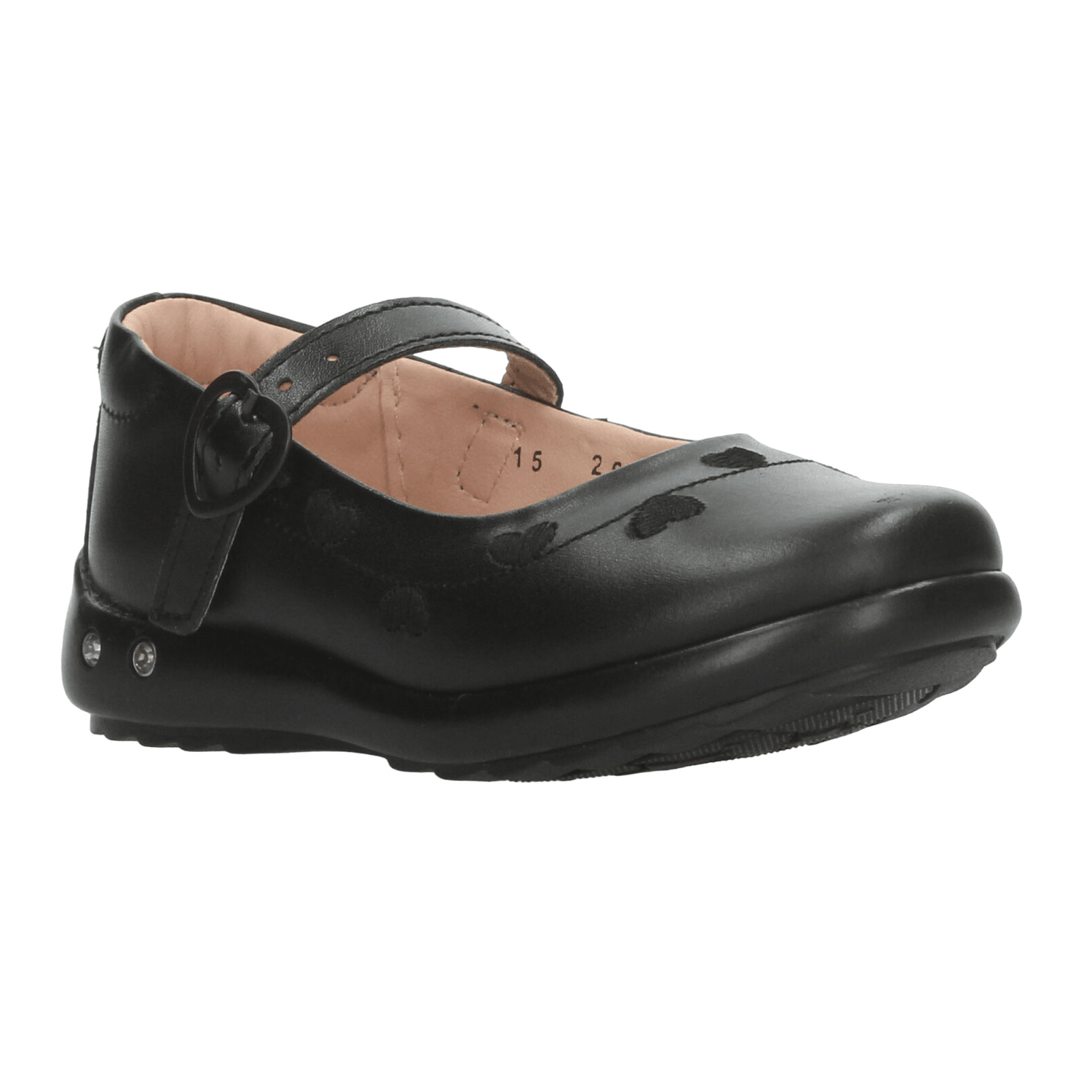 Zapato Blasito Niña Negro Escolar Hebilla Infantil T15-18 — imagen 3