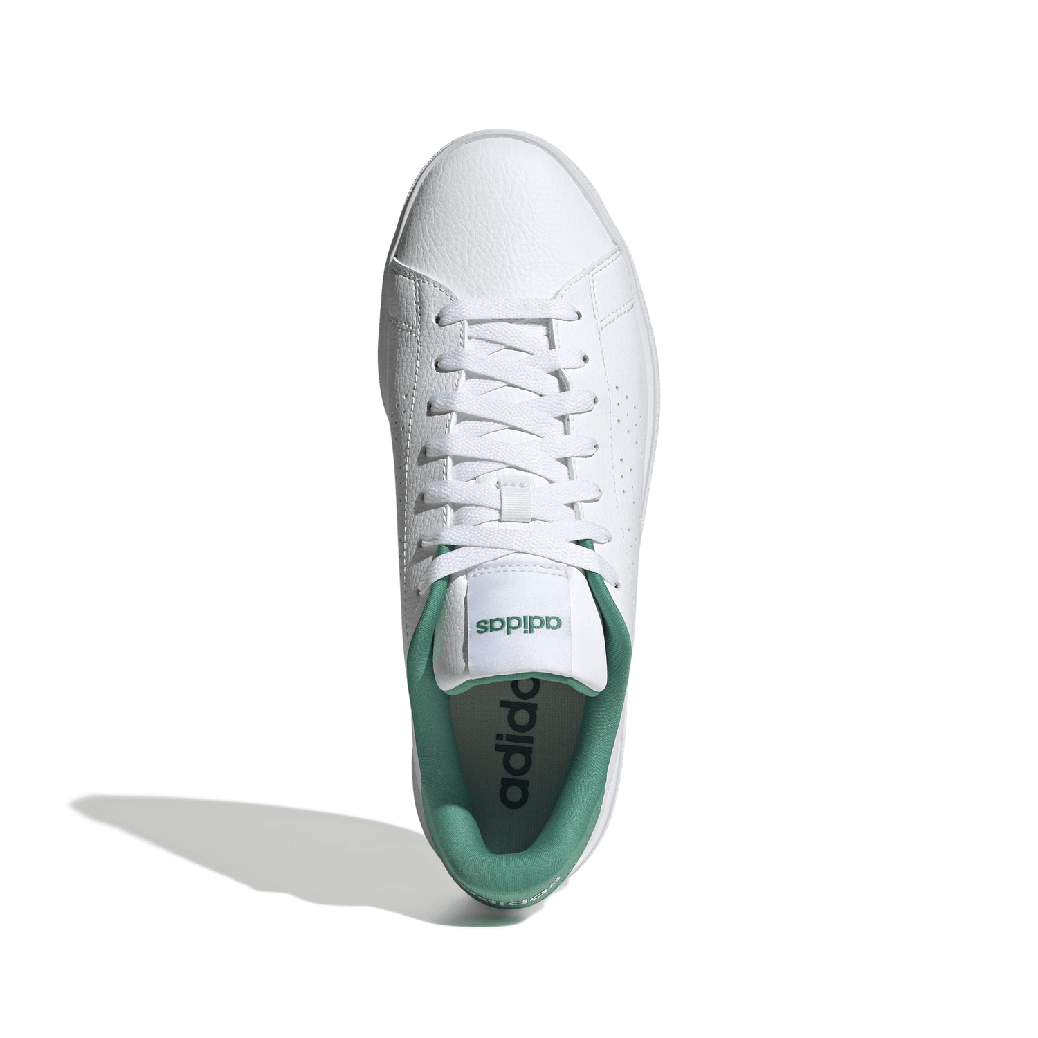 Tenis Adidas Advantage Base 2.0 Hombre Blanco Casual Caballero — imagen 8