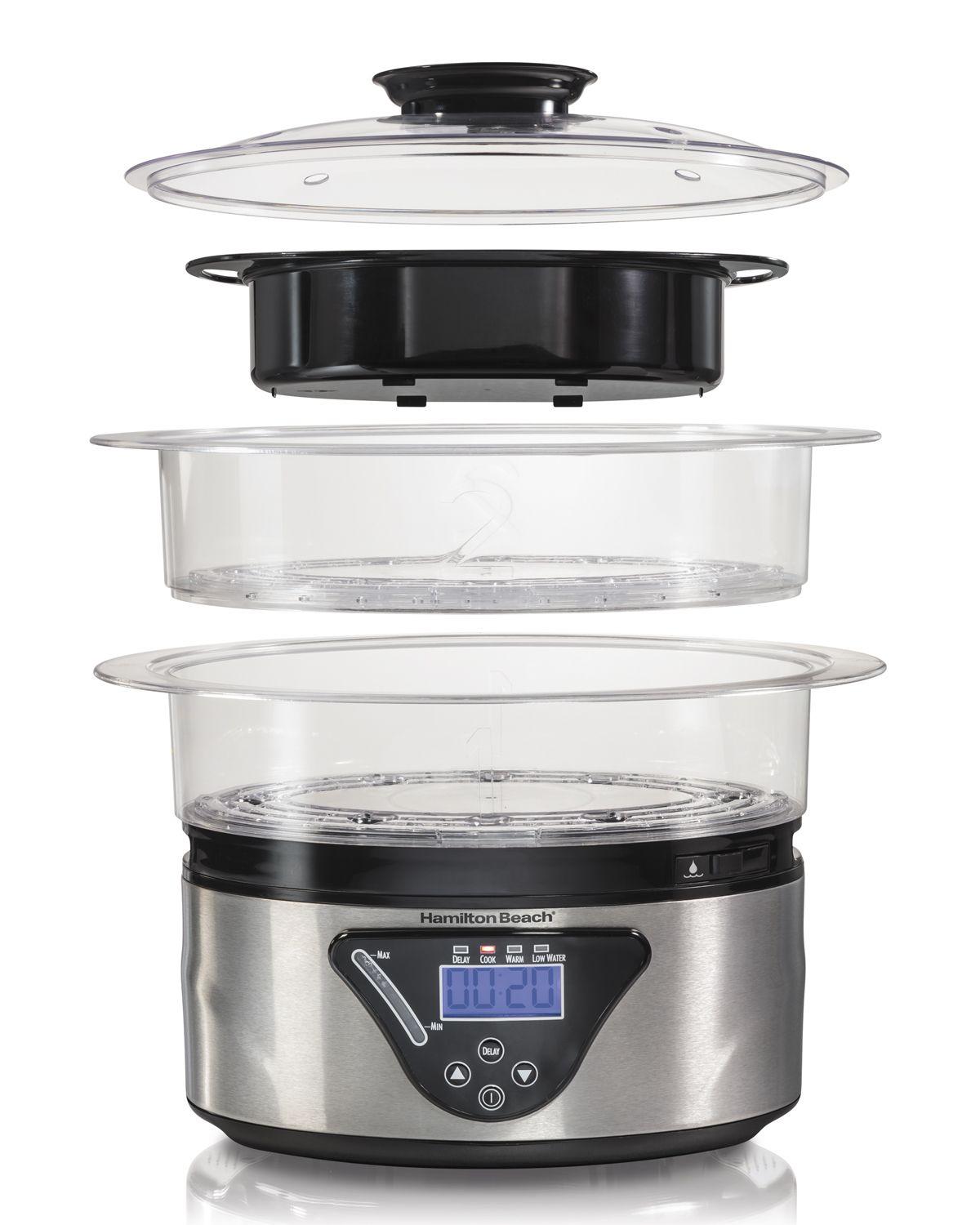 Vaporera Arrocera Digital Hamilton Beach 37530z 5.2 Litros — imagen 2