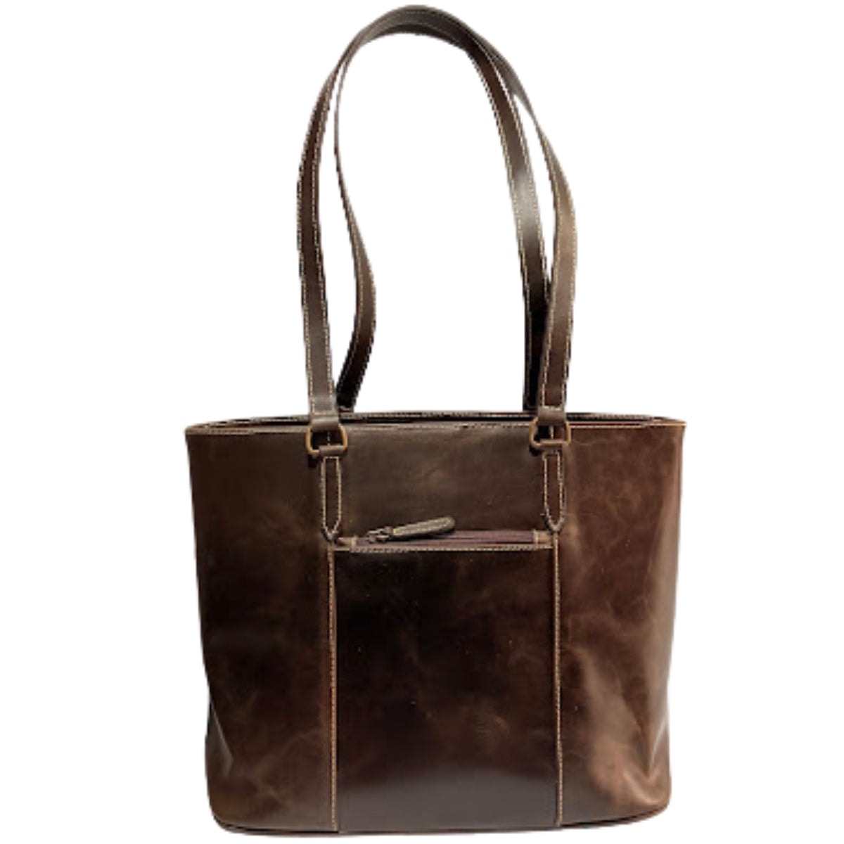 Bolsa Tote Flex De Cuero Mujer Con Cierre — imagen 12