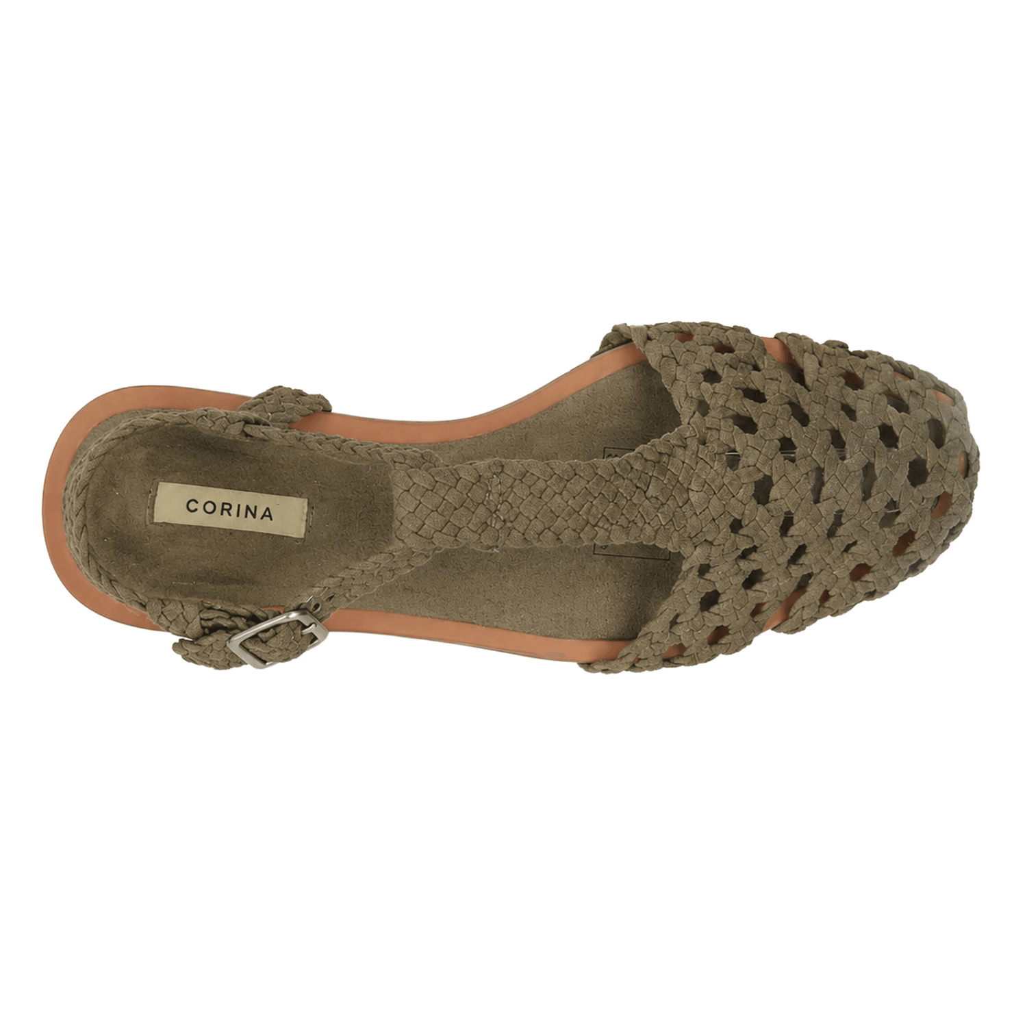 Sandalias Corina Dama Verde Casual Para Mujer — imagen 9