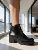 Botin Dama Tierra Bendita Moto Cierre 5.5cm 1141945