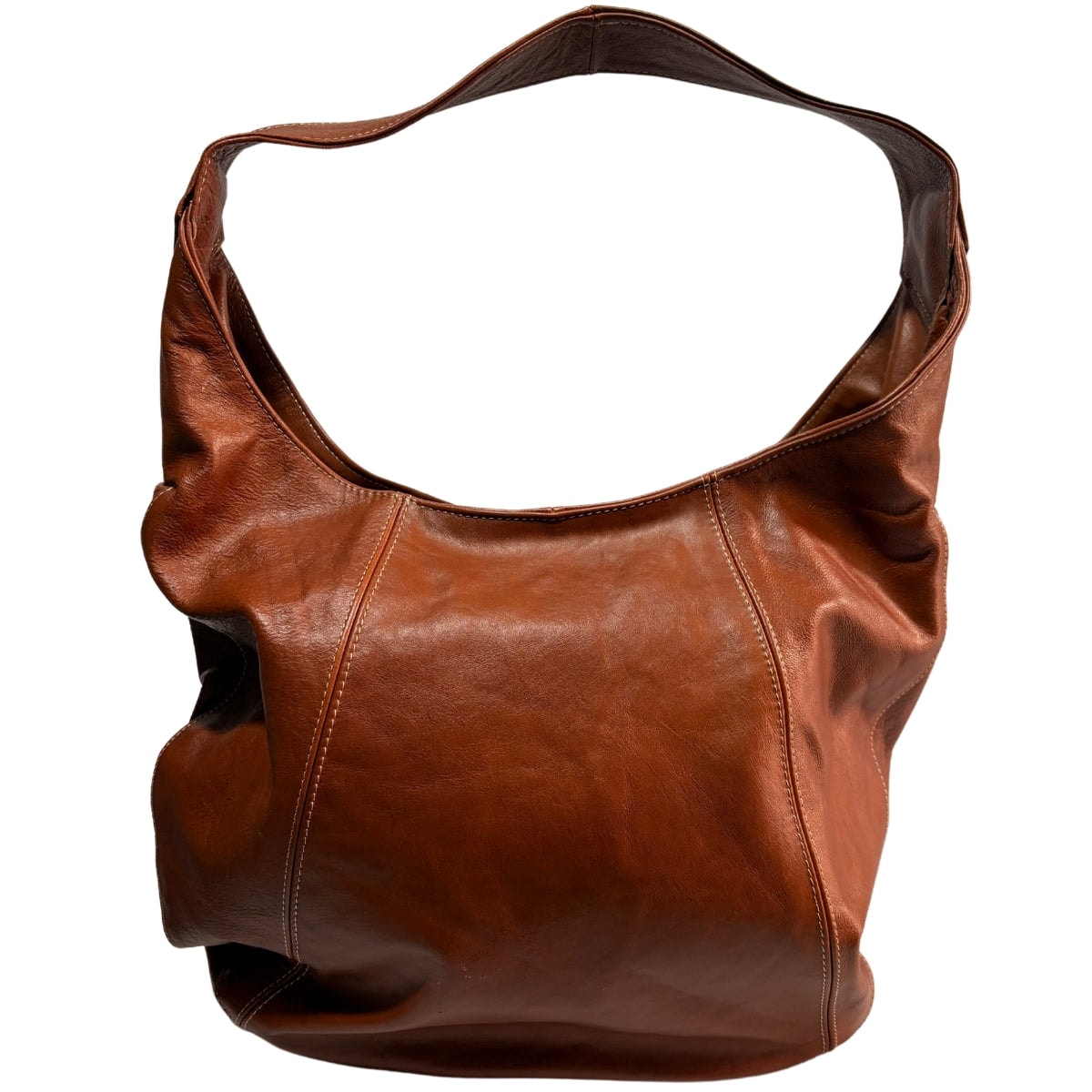 Bolsa De Piel Para Dama Grande Cuero Suave Espaciosa Jf77 — imagen 4