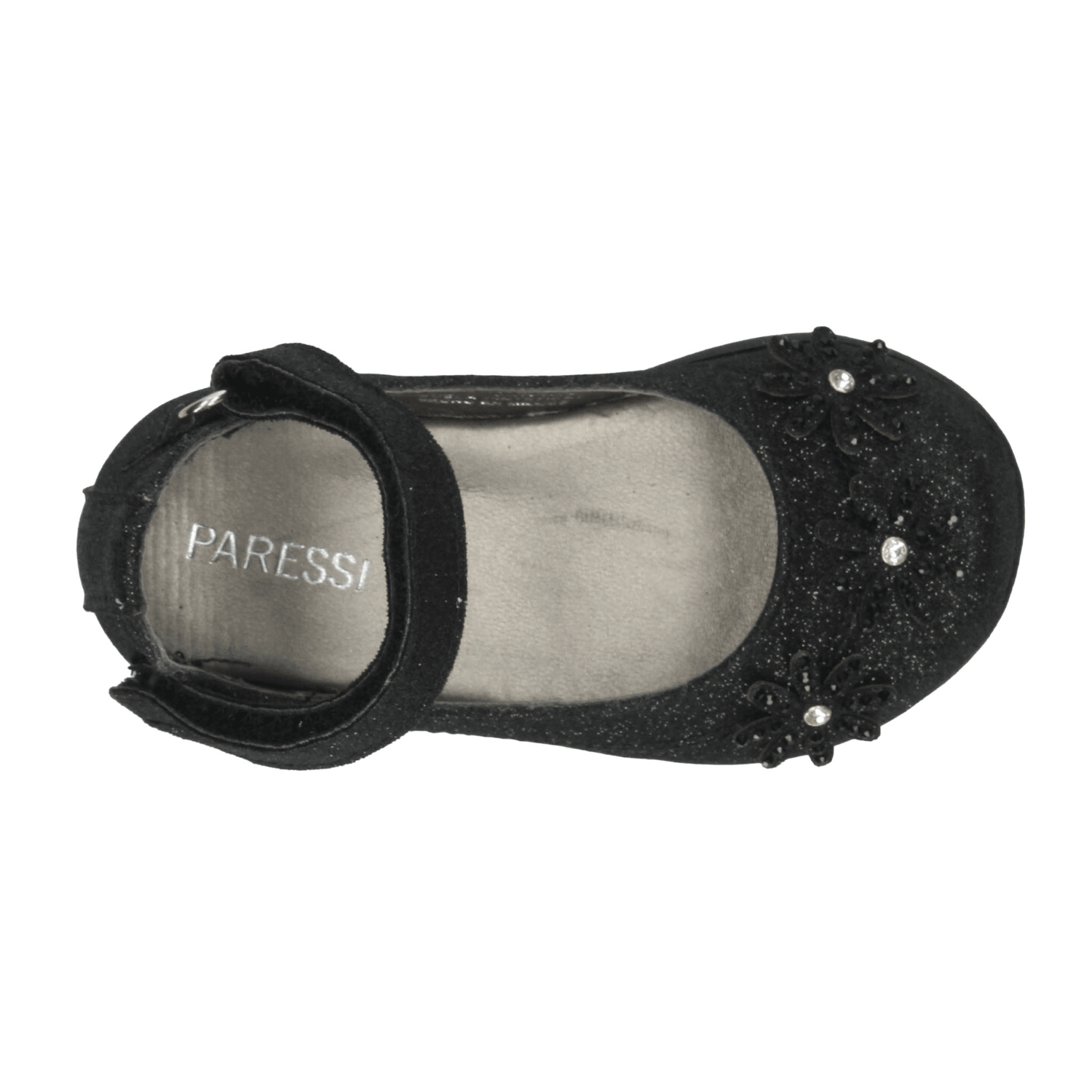 Flat Paressi Niña Casual Cinta Adhesiva Negro Infantil T15-18 — imagen 8