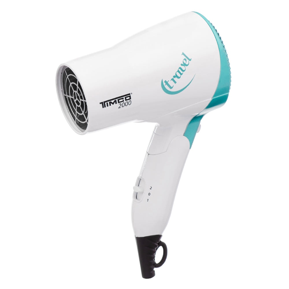 Secadora de Cabello Plegable Mini Portatil 1 Boquilla Ideal para Viaje Timco TRA-2000V — imagen 3