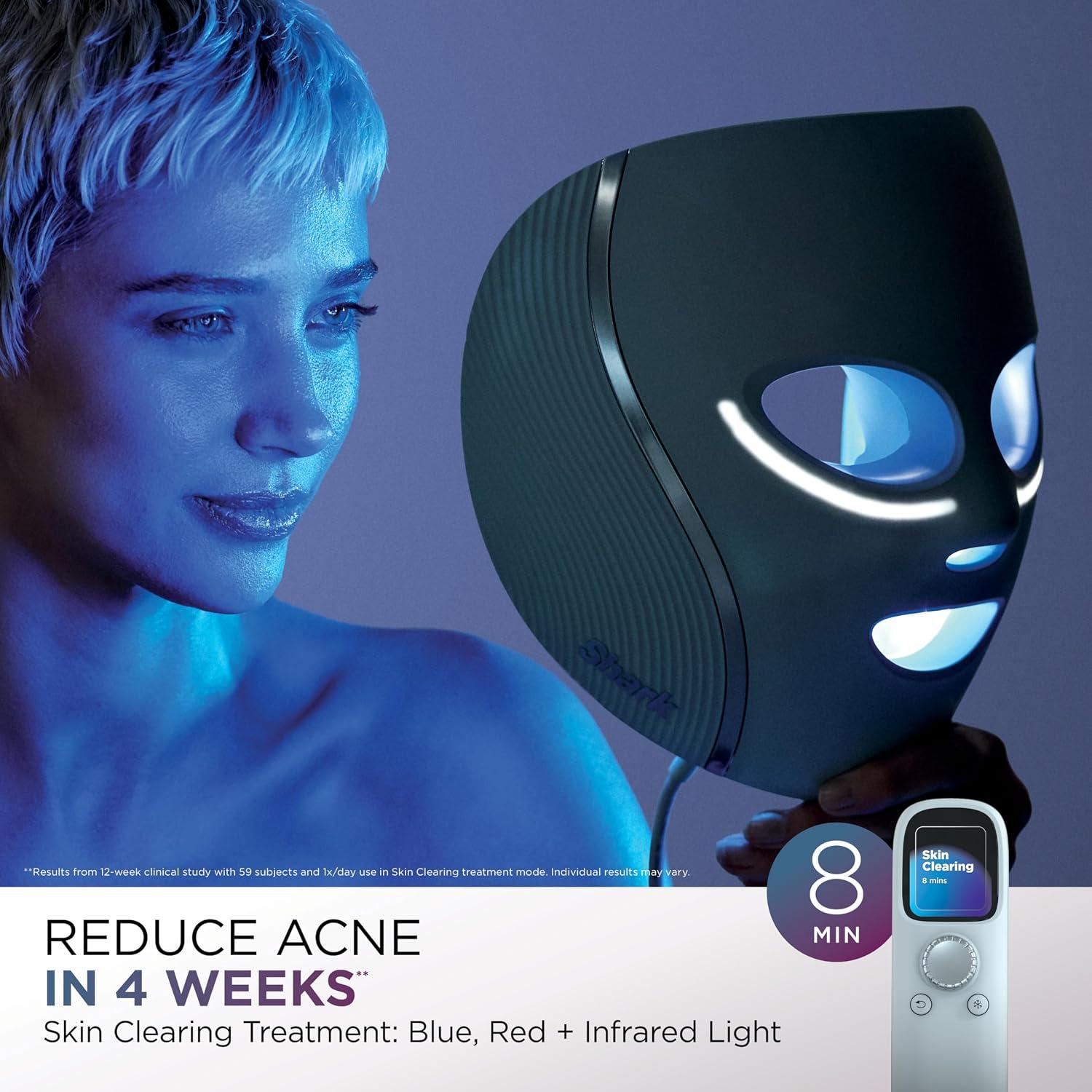 Mascarilla Facial LED Shark FW312LLA Antiedad Crioterapia — imagen 6