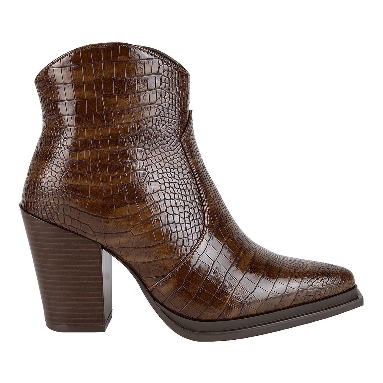 BOTA DAMA TIERRA BENDITA TEXANA GRABADO 8.5Cm 1335703