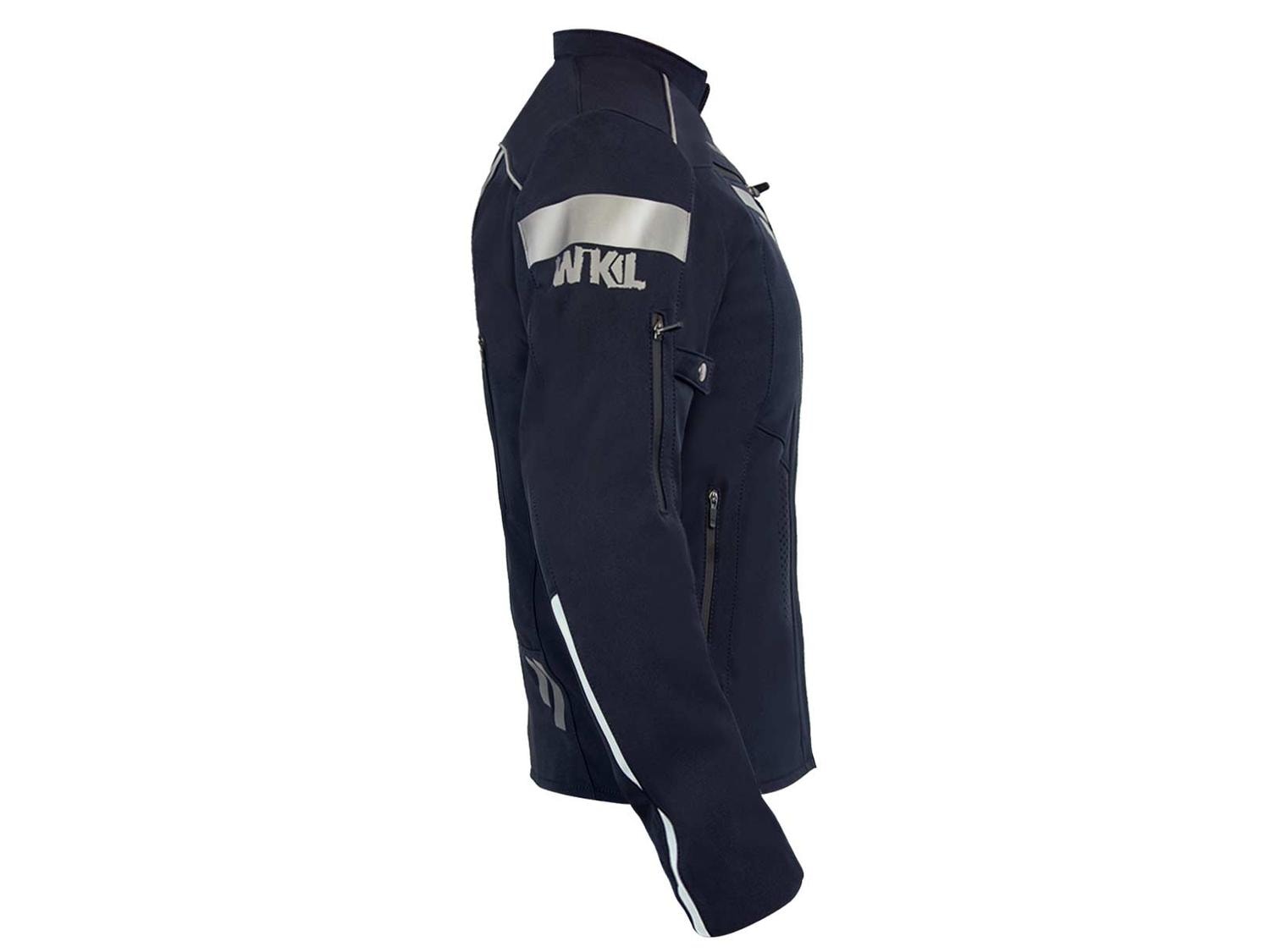 Chamarra motociclista hombre protecciones impermeable WKL Am — imagen 5