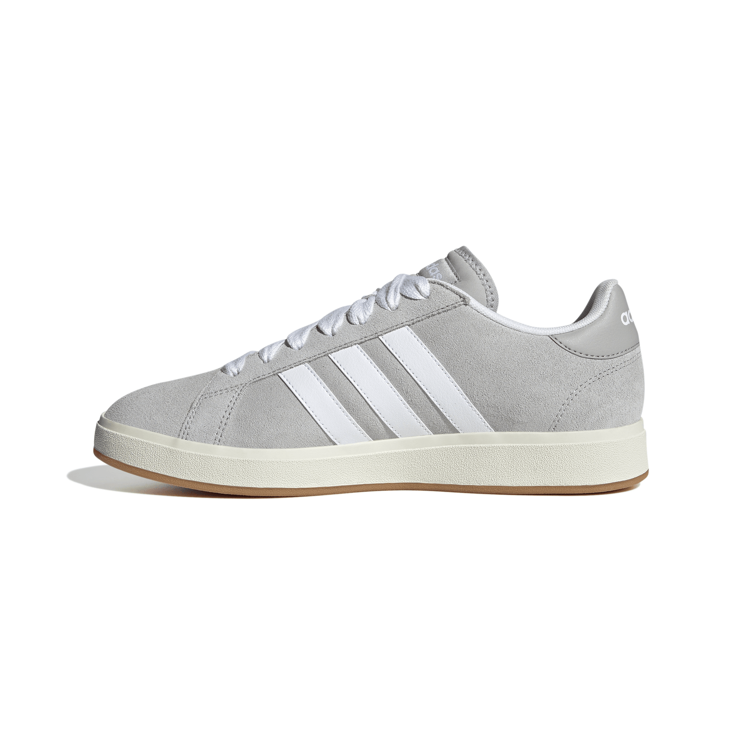 Tenis Adidas Grand Court Hombre Gris Casual Para Caballero — imagen 5
